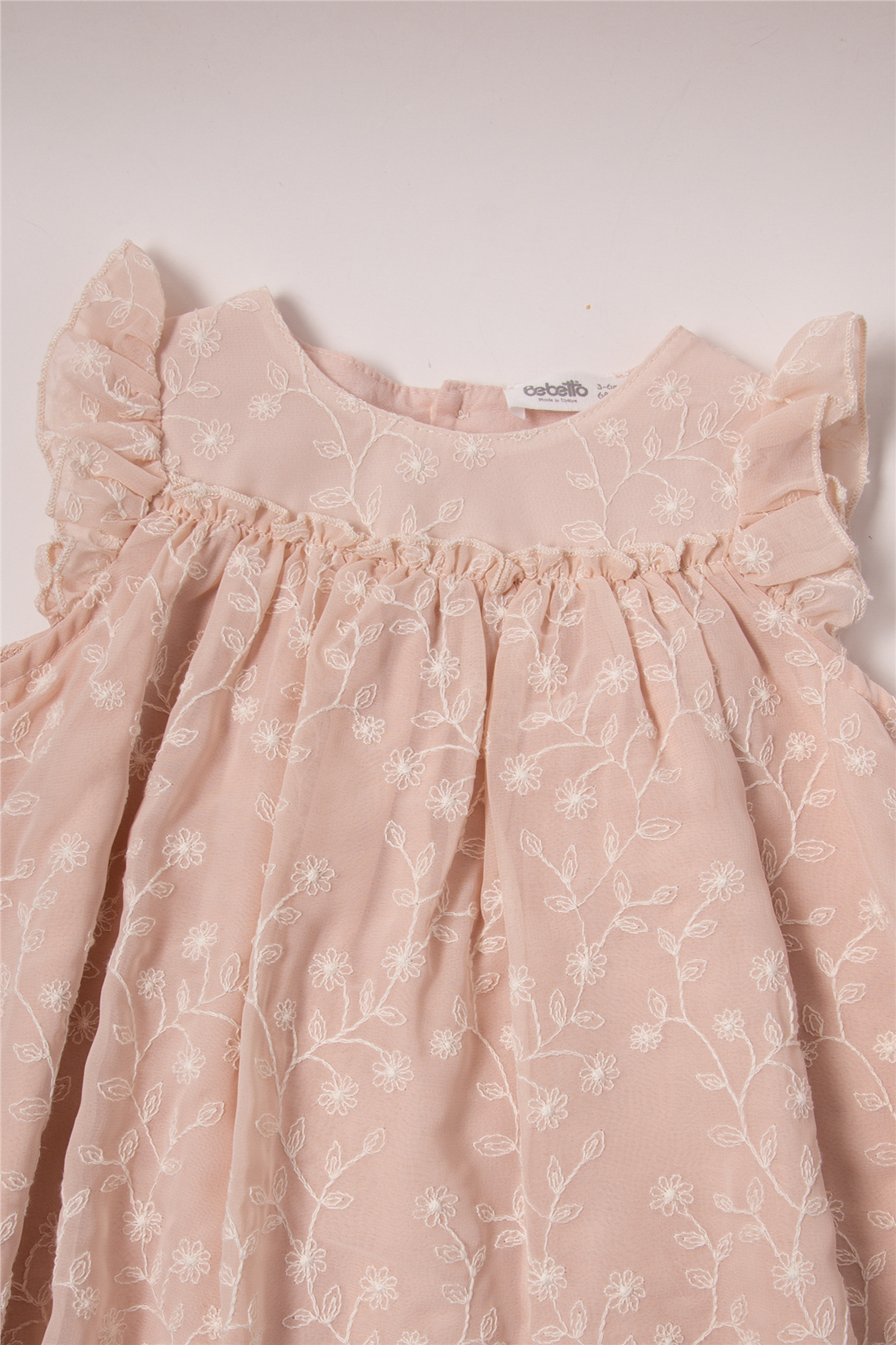 DOKUMA ELBİSE (FOR PRINCESS) GÜL KURUSU