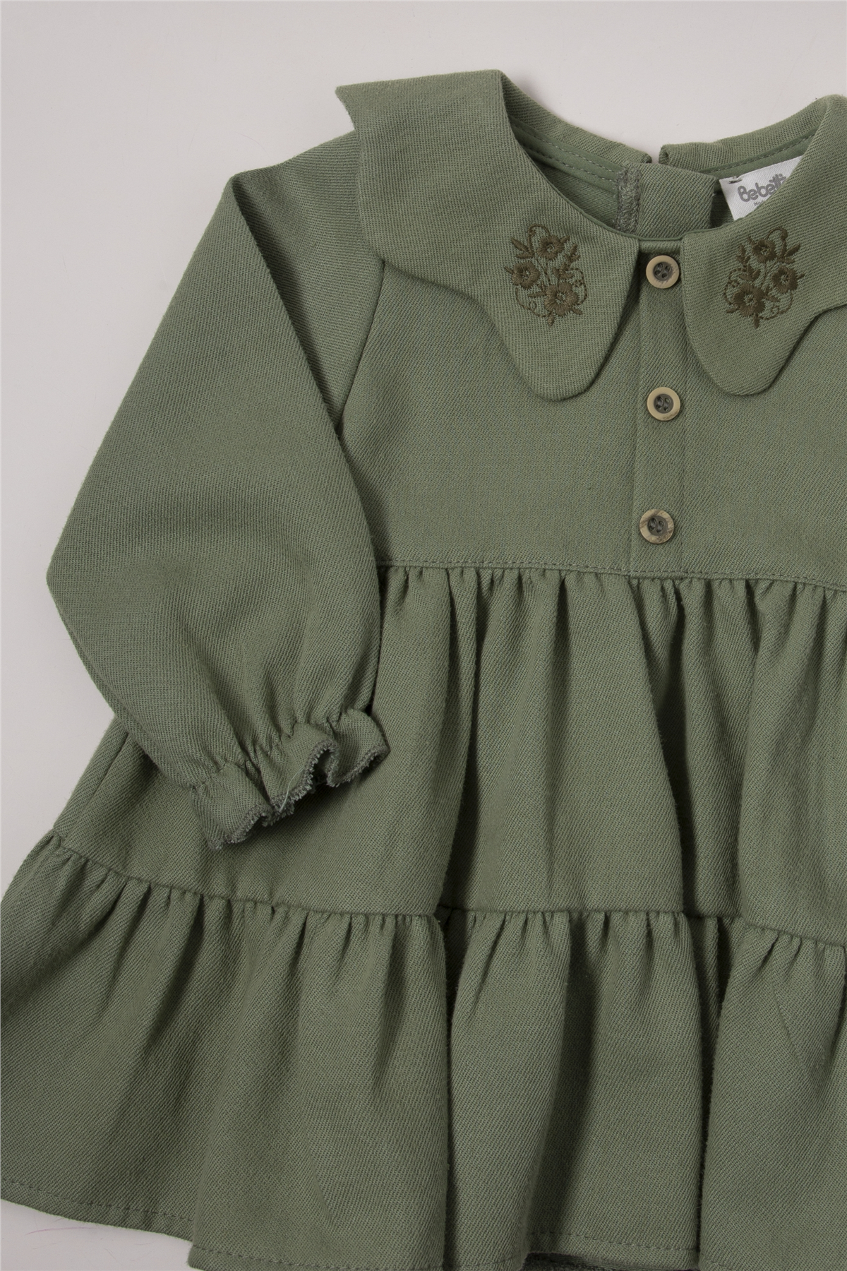DOKUMA ELBİSE (STYLISH) YEŞİL