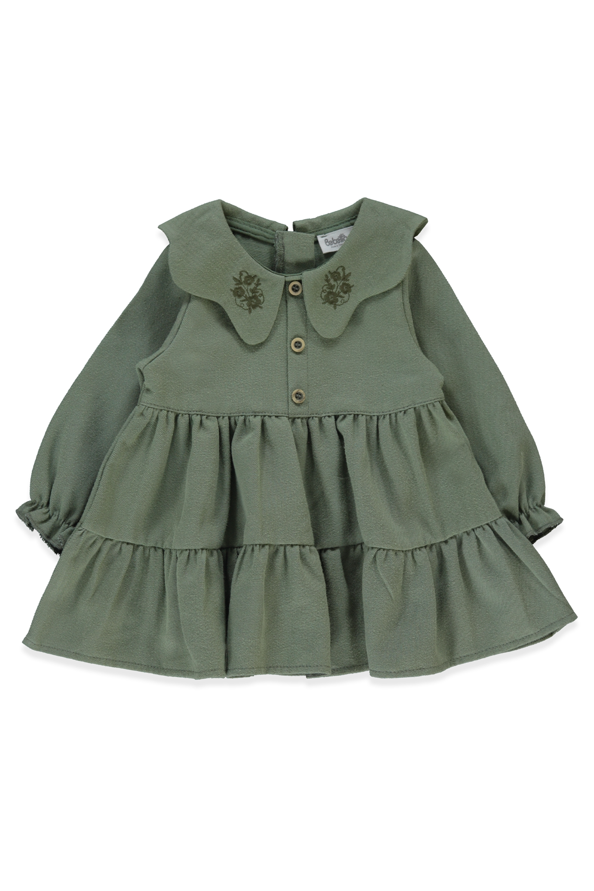 DOKUMA ELBİSE (STYLISH) YEŞİL