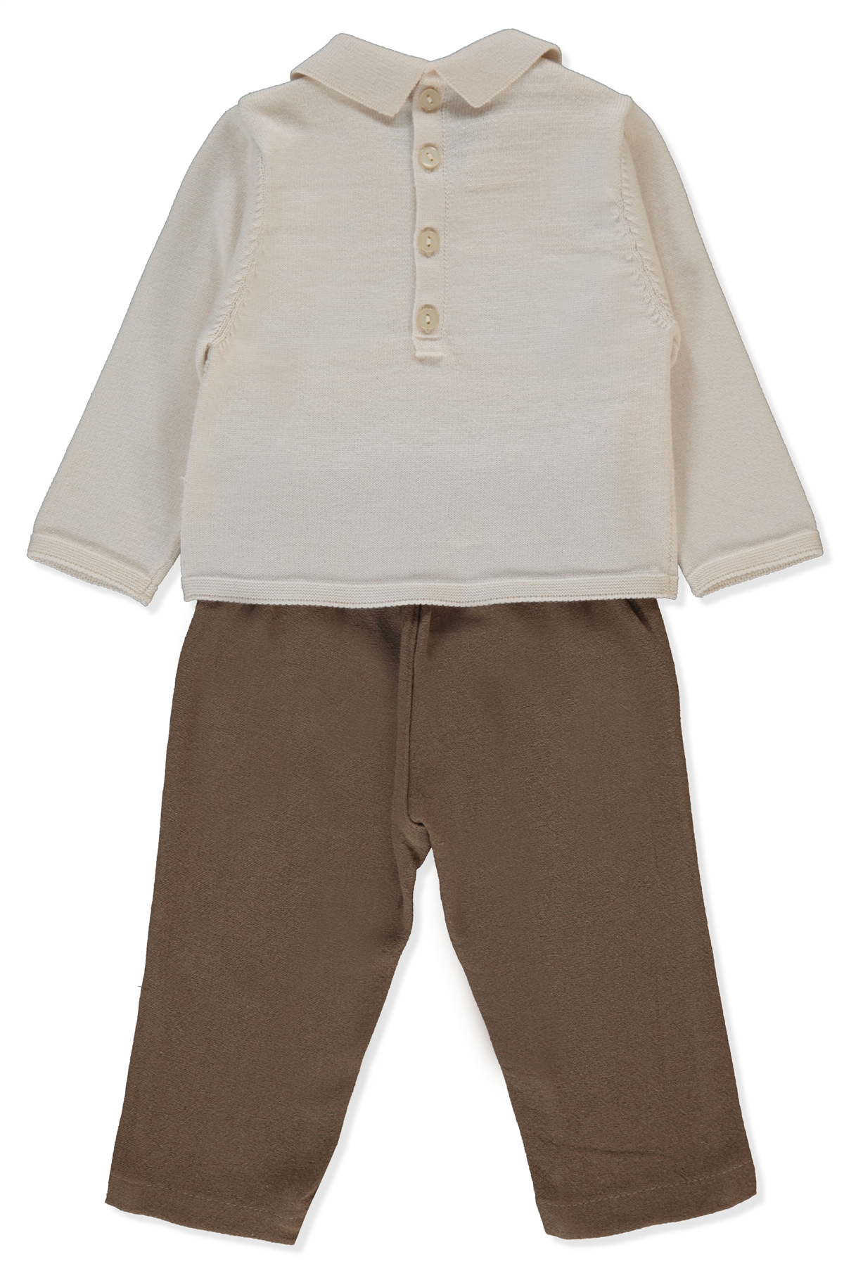 DOKUMA PANTOLON 2Lİ TAKIM (GENTLEMAN) KAHVERENGİ