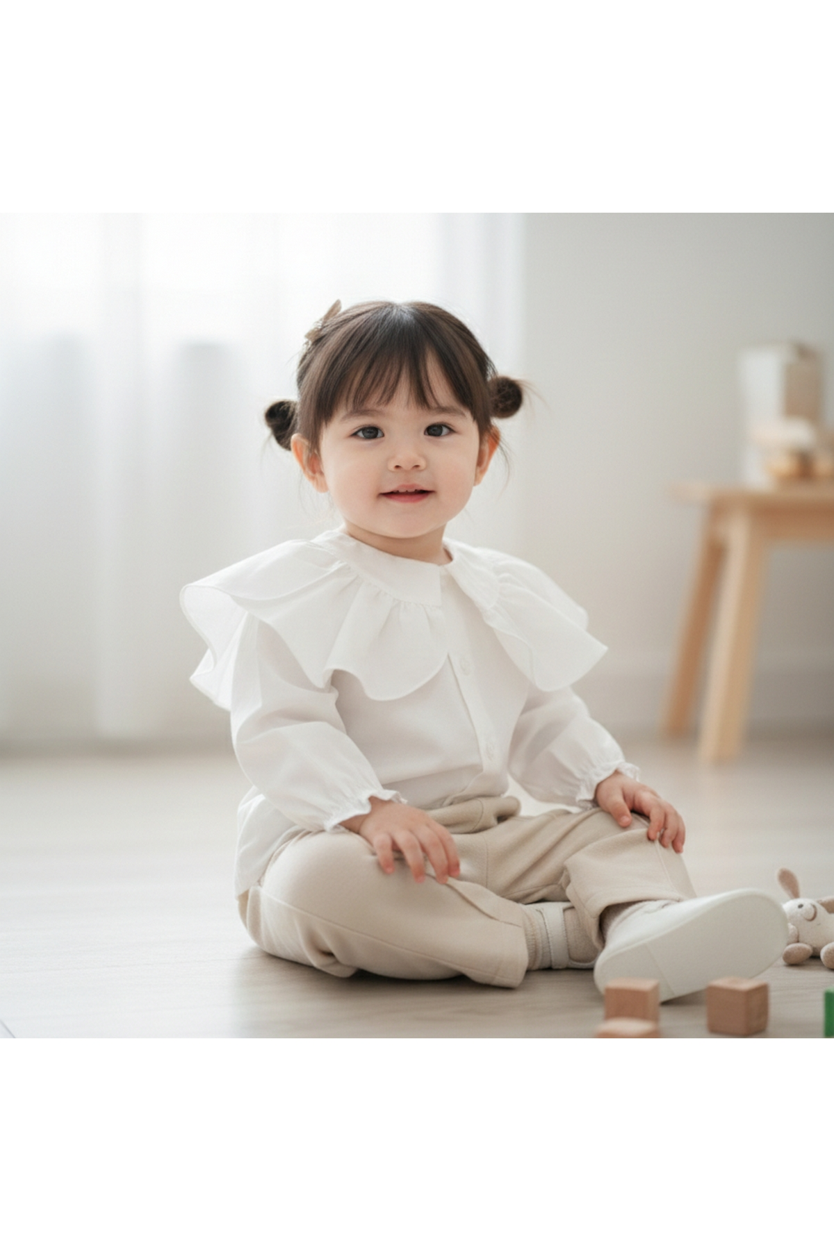 DOKUMA PANTOLON 2Lİ TAKIM (STYLISH) BEJ