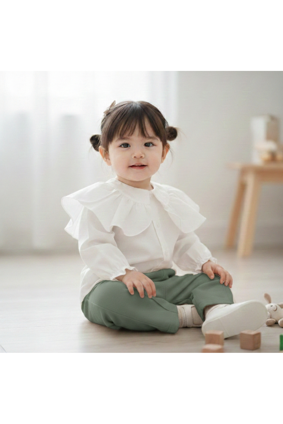DOKUMA PANTOLON 2Lİ TAKIM (STYLISH) YEŞİL
