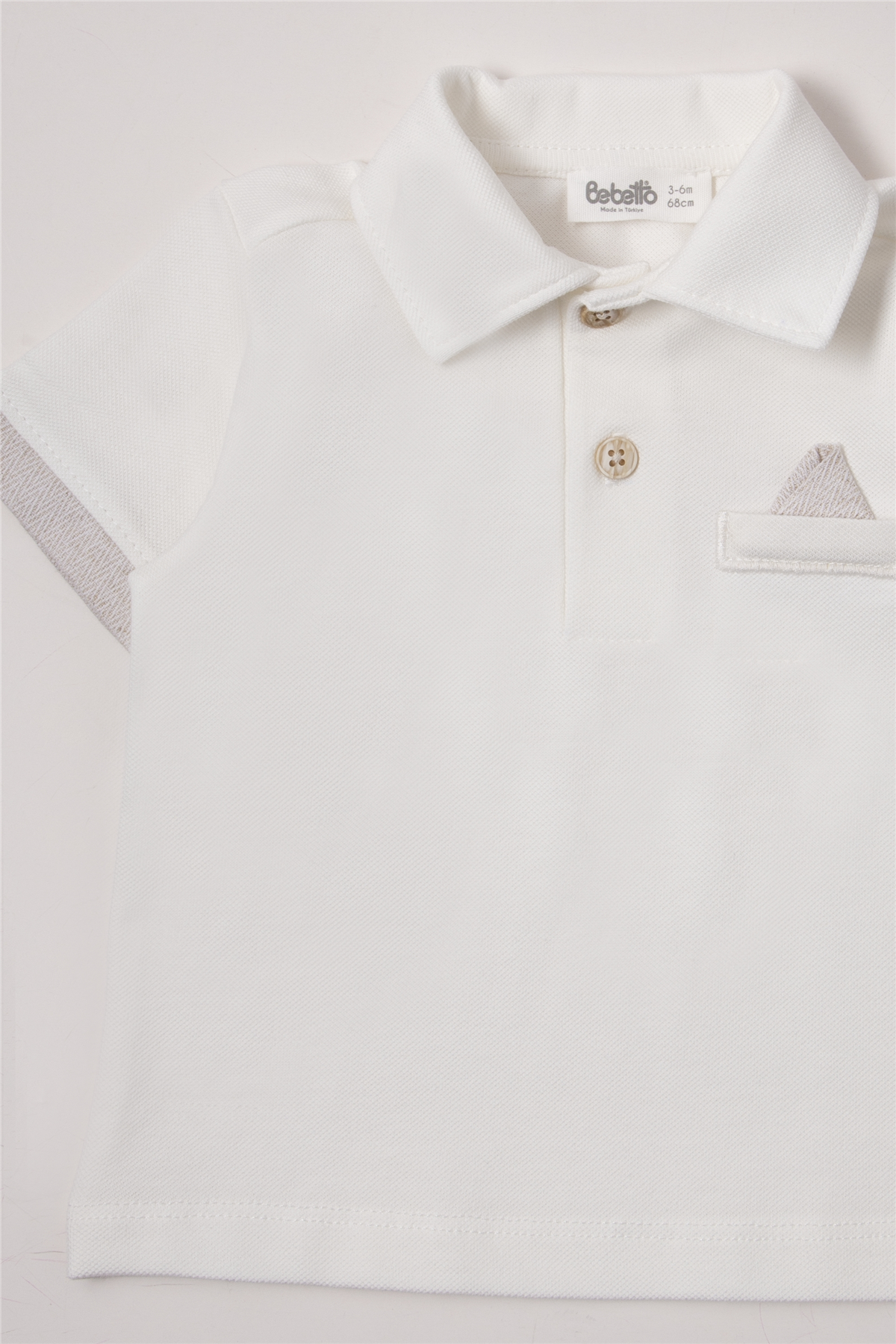 DOKUMA ŞORT 2Lİ TAKIM (LITTLE SIR) BEJ