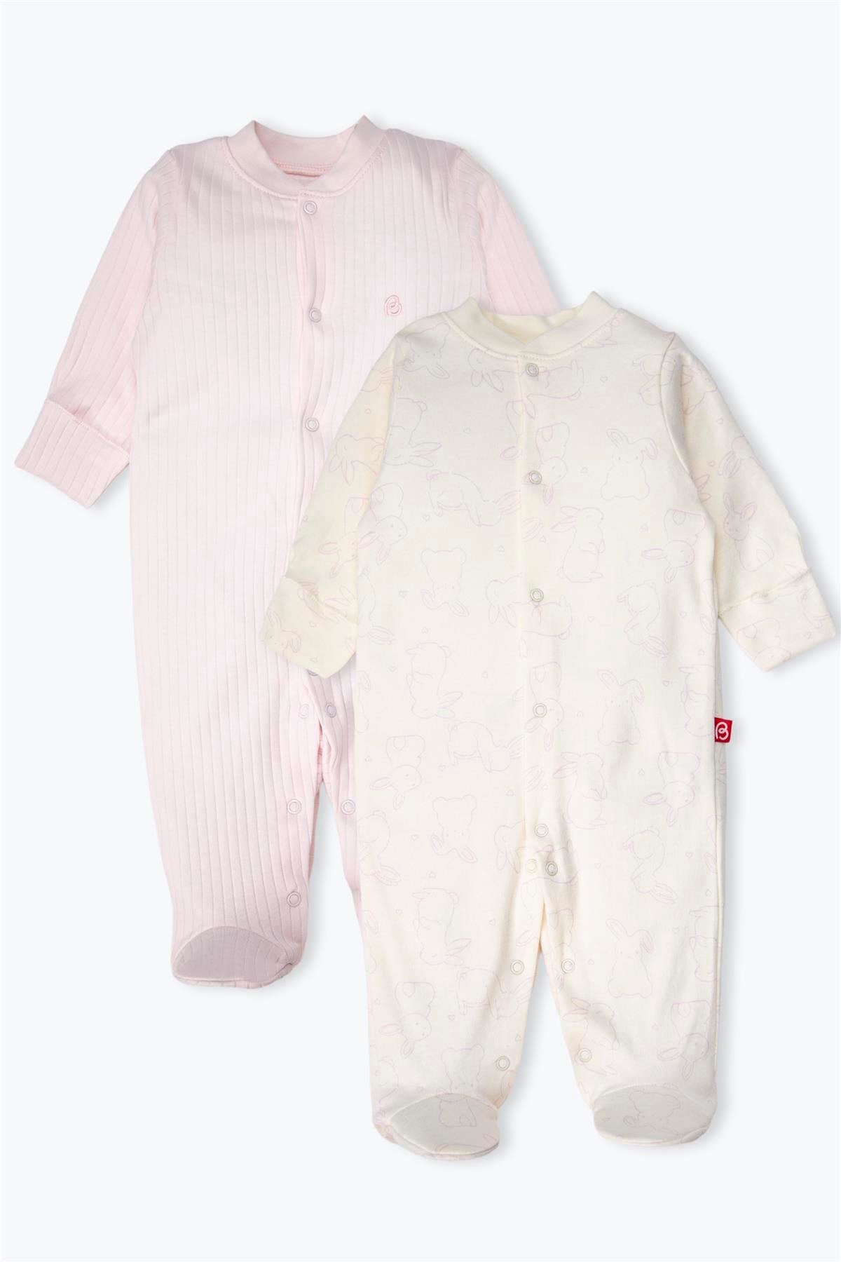 ELDİVENLİ PATİKLİ TULUM 2Lİ (CUTE BUNNY) PEMBE