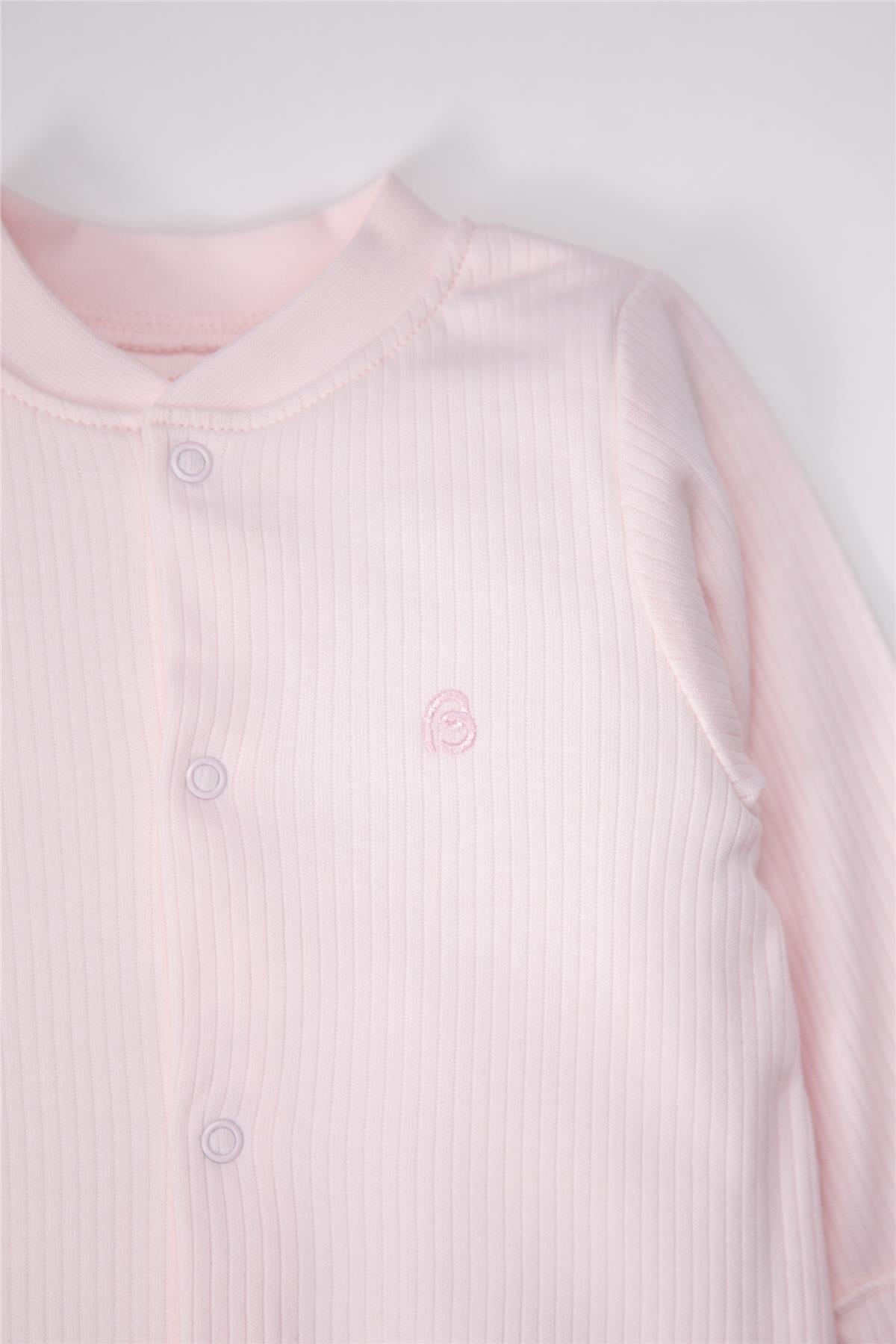 ELDİVENLİ PATİKLİ TULUM (ALWAYS RAPORLU İNTERLOK) PEMBE