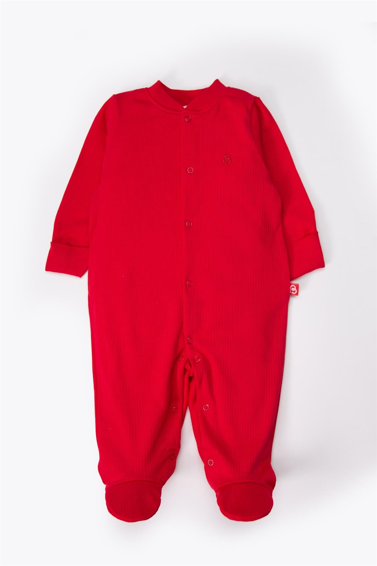 ELDİVENLİ PATİKLİ TULUM (ALWAYS RAPORLU İNTERLOK) KIRMIZI