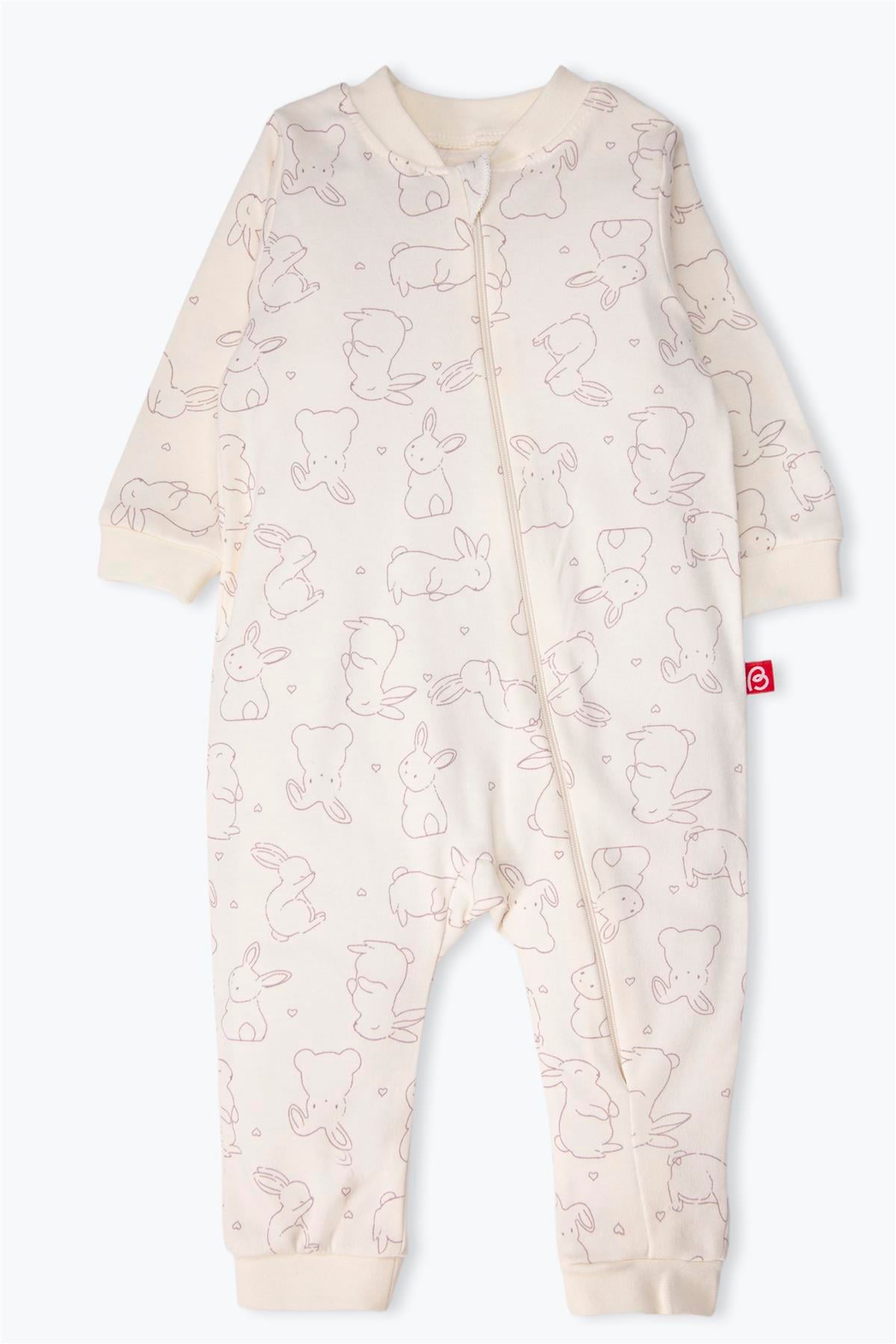 ELDİVENSİZ PATİKSİZ TULUM 2Lİ (CUTE BUNNY) MOR