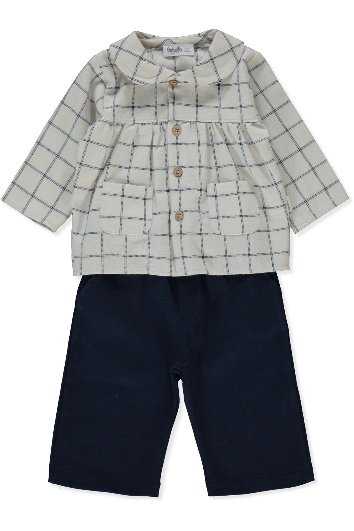 GABARDİN PANTOLON 2Lİ TAKIM (FESTIVE) EKRU