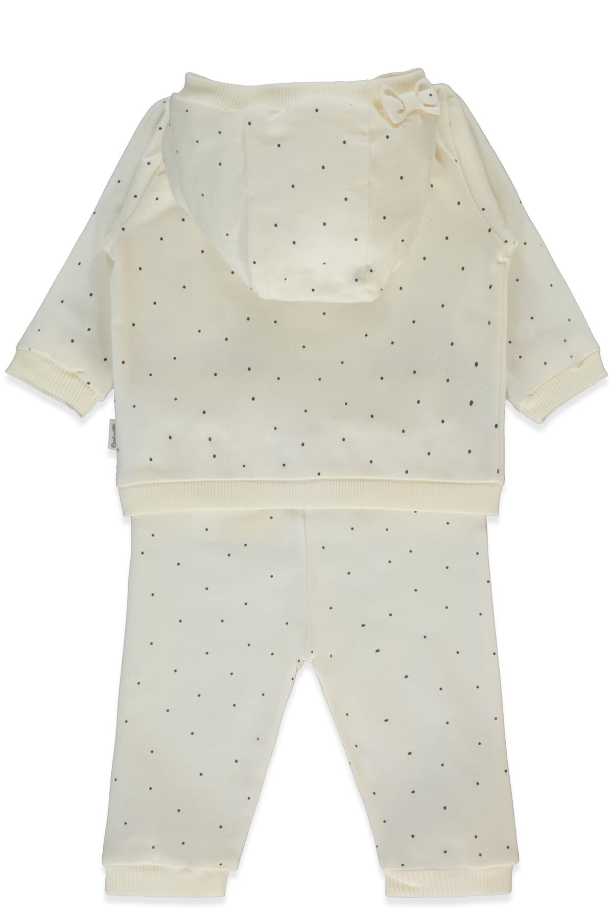 İKİ İP HIRKA 3LÜ TAKIM (MOTHER AND BABY) EKRU
