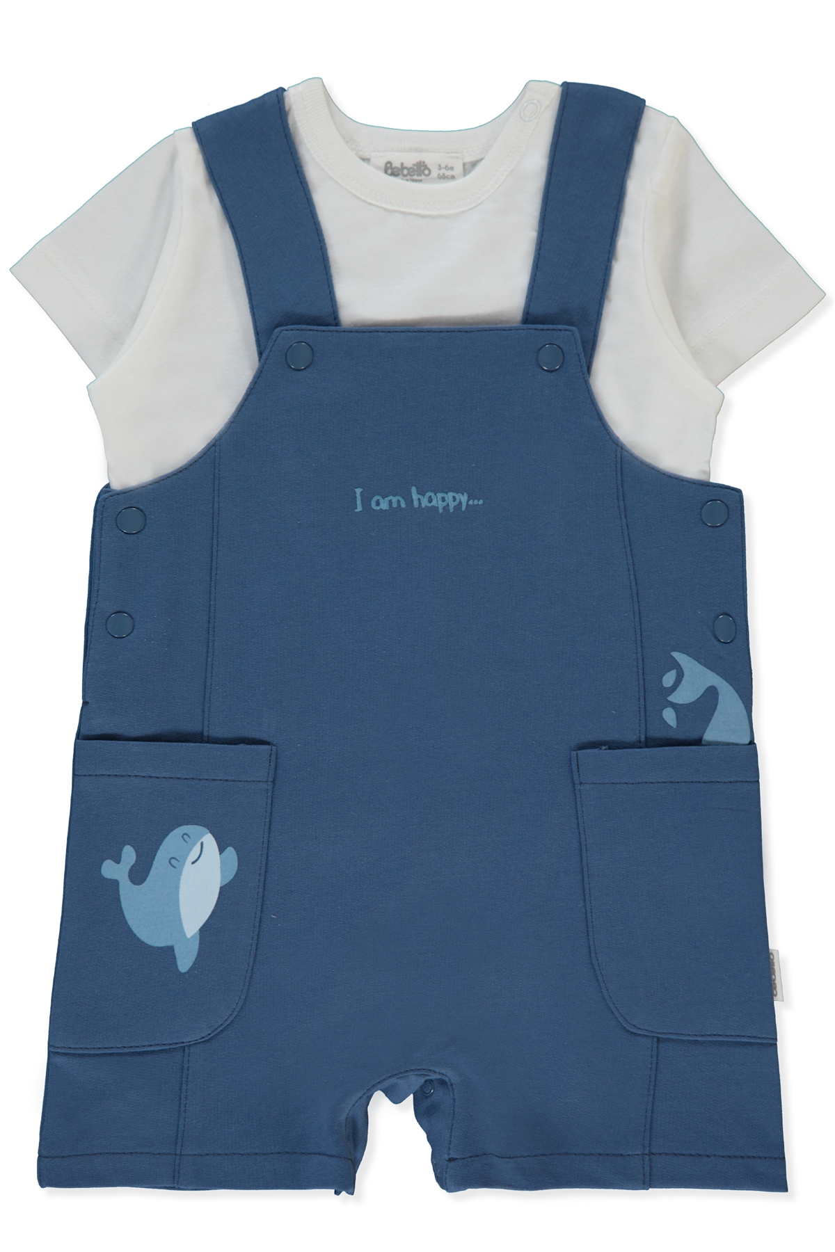 İKİ İP SALOPET 2Lİ TAKIM (HAPPY FISH) İNDİGO