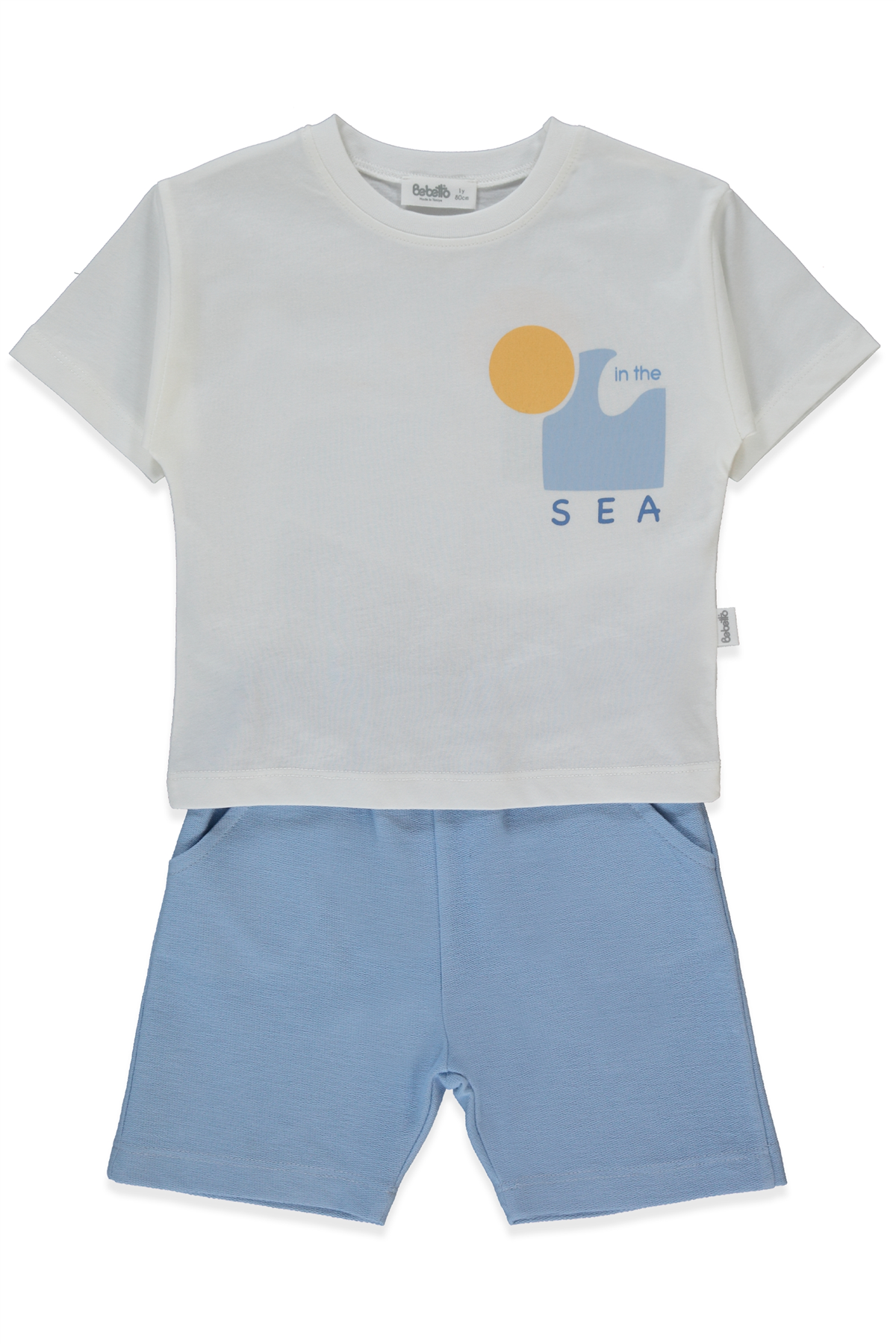 İKİ İP ŞORT 2Lİ TAKIM (IN THE SEA) MAVİ