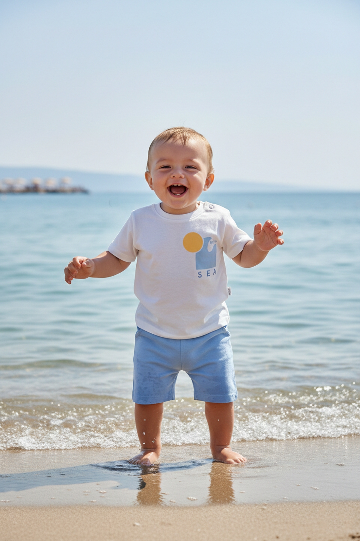 İKİ İP ŞORT 2Lİ TAKIM (IN THE SEA) MAVİ