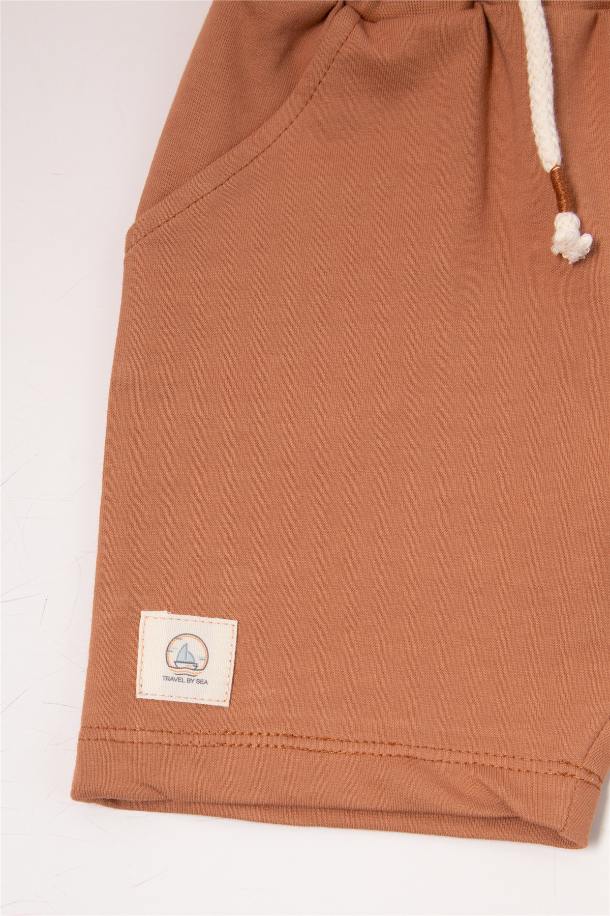 İKİ İP ŞORT 2Lİ TAKIM (NEW ROUTE) BEJ