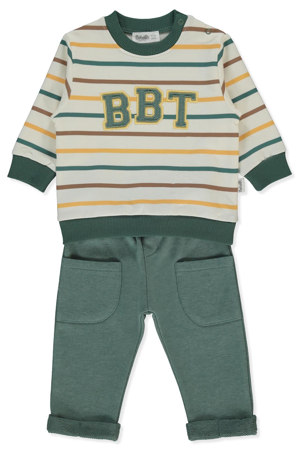 İKİ İP SWEAT 2Lİ TAKIM (BEBETTO BOY TEAM) YEŞİL