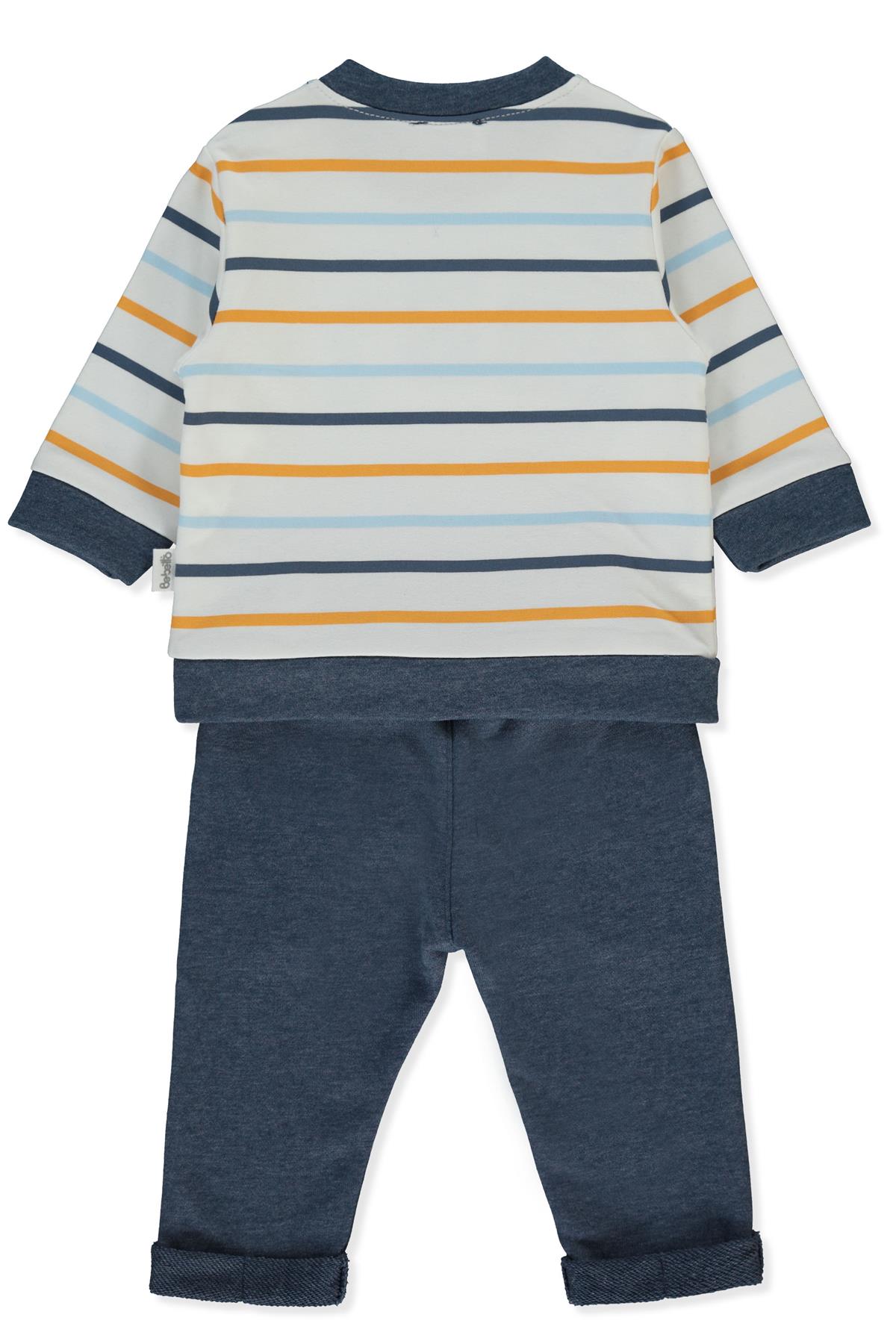 İKİ İP SWEAT 2Lİ TAKIM (BEBETTO BOY TEAM) LACİVERT
