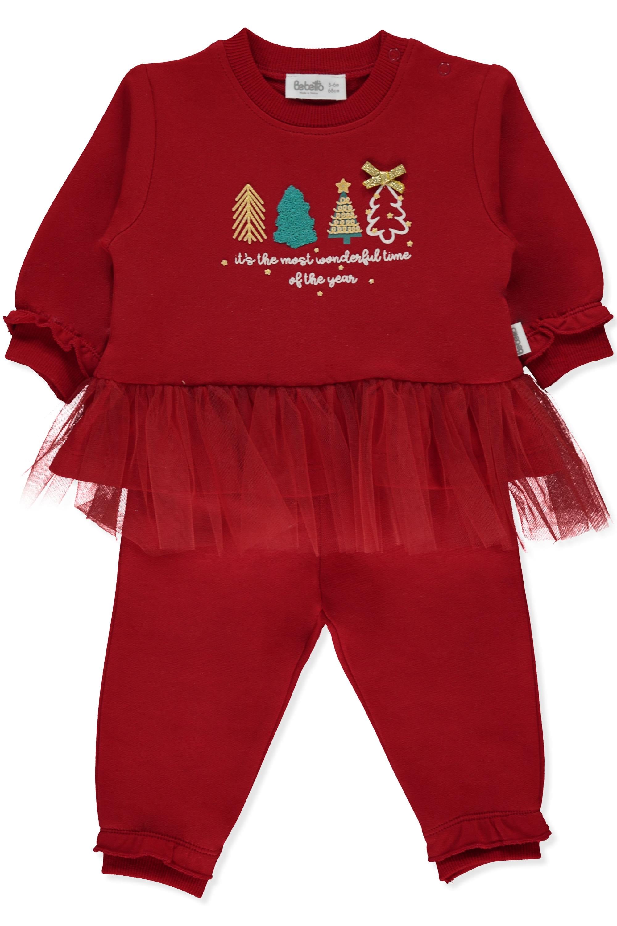 İKİ İP SWEAT 2Lİ TAKIM (HAPPY NEW YEAR/25) KIRMIZI