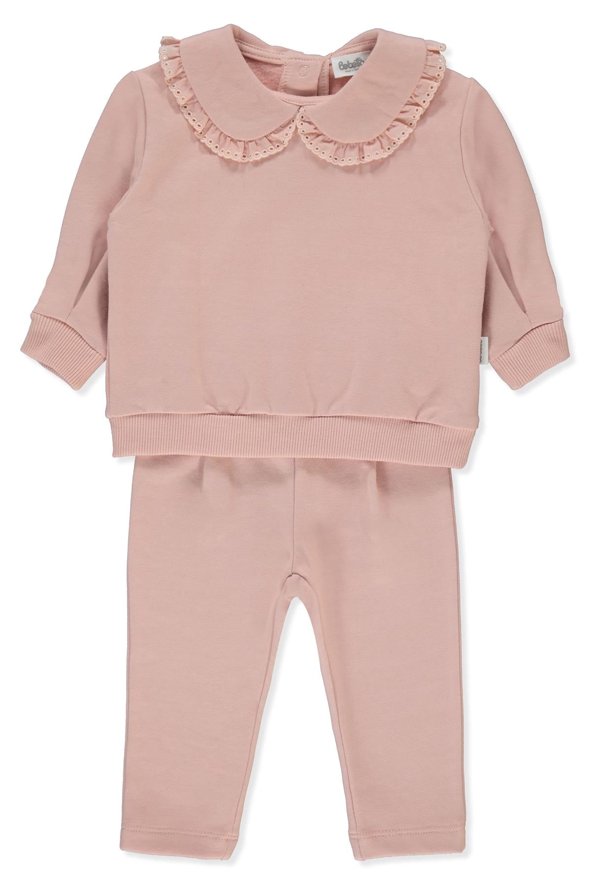 İKİ İP SWEAT 2Lİ TAKIM (LITTLE CUTIE) PEMBE