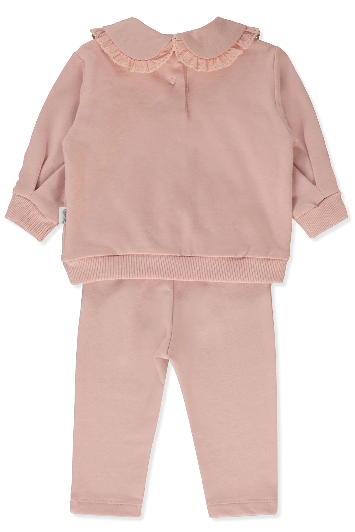 İKİ İP SWEAT 2Lİ TAKIM (LITTLE CUTIE) PEMBE