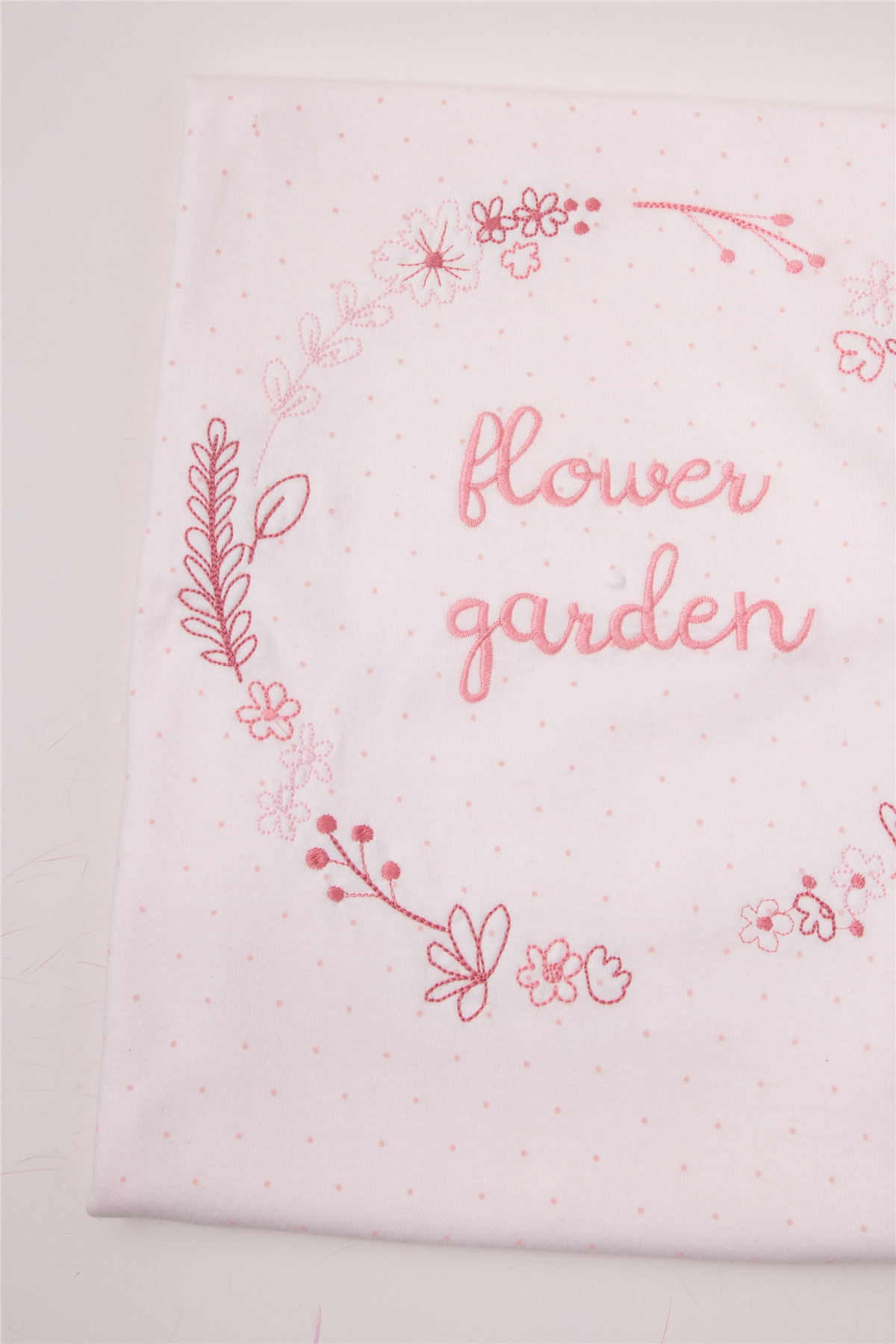 İNTERLOK BATTANİYE (FLOWER GARDEN) PEMBE