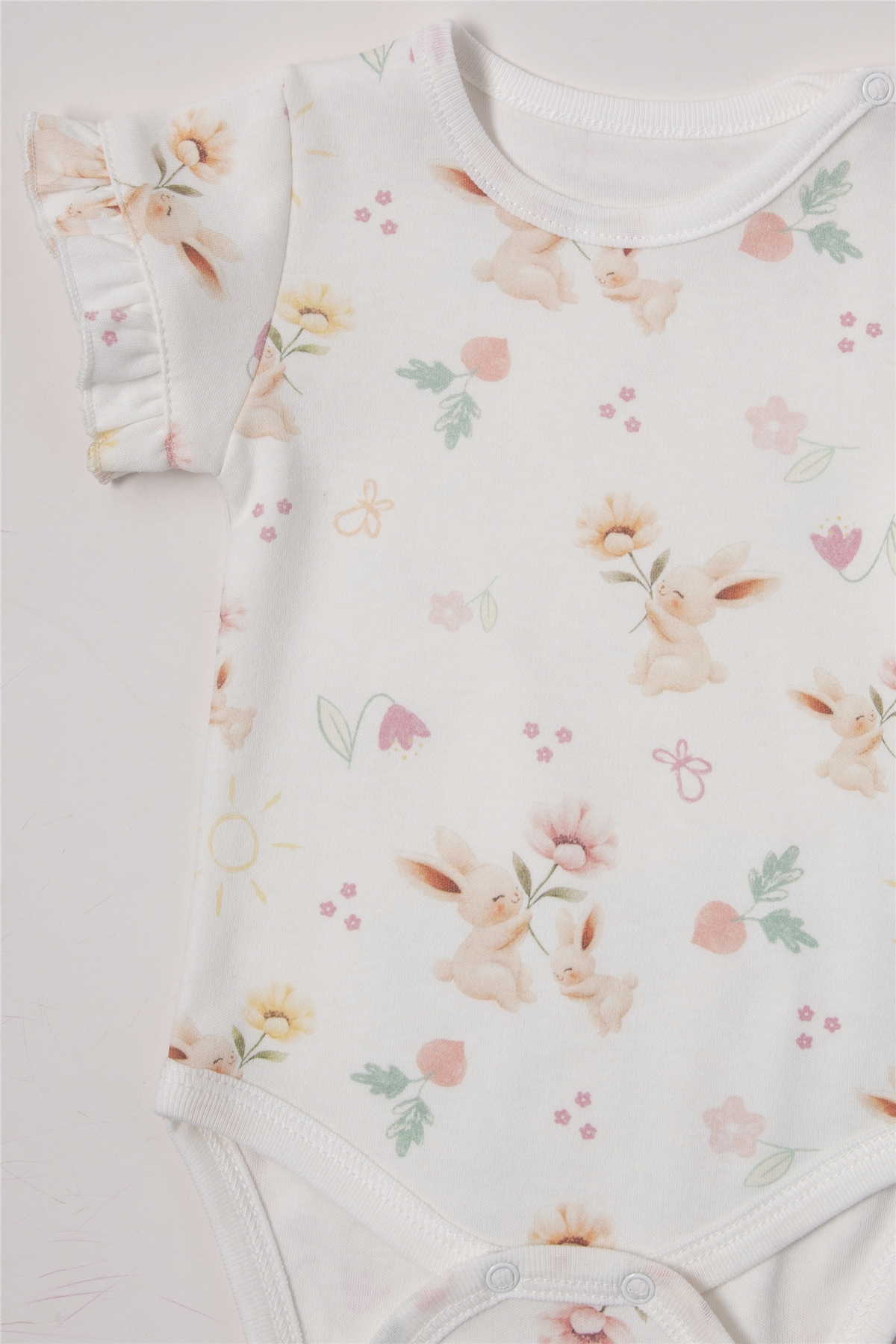 İNTERLOK BODY SET 3LÜ (MY SUN) PEMBE