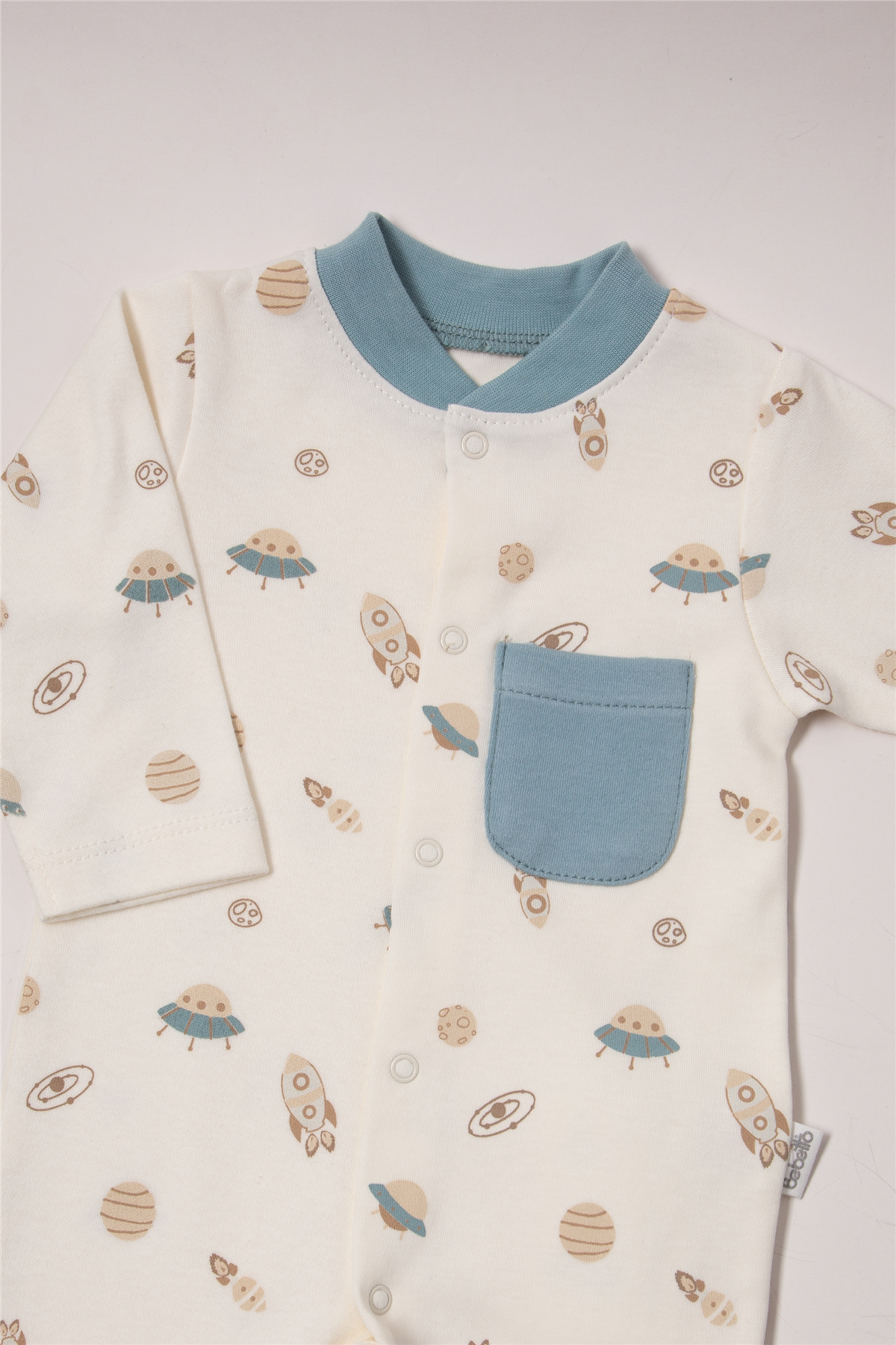 İNTERLOK ÇORAPLI TULUM (TO SPACE) PETROL YEŞİL