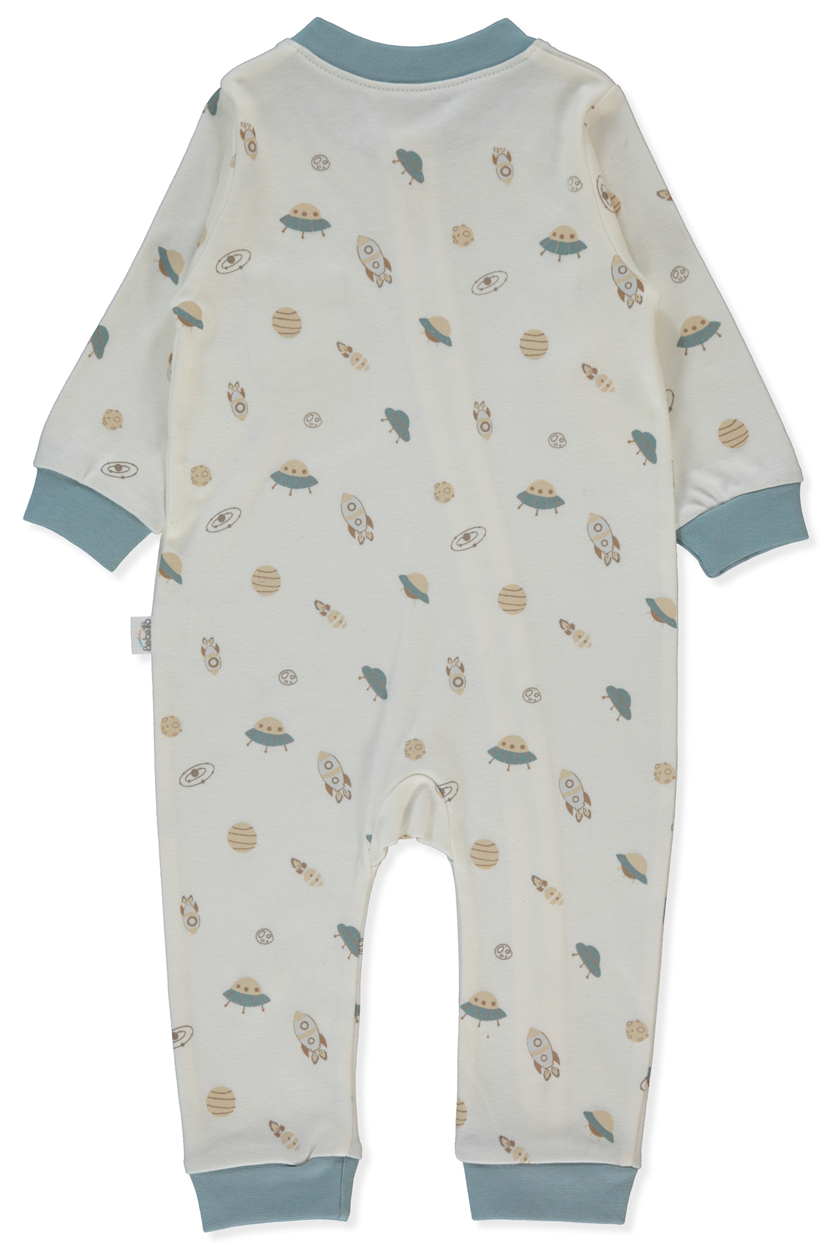 İNTERLOK FERMUARLI PATİKSİZ TULUM (SWEET JUMPSUIT/26) PETROL YEŞİL