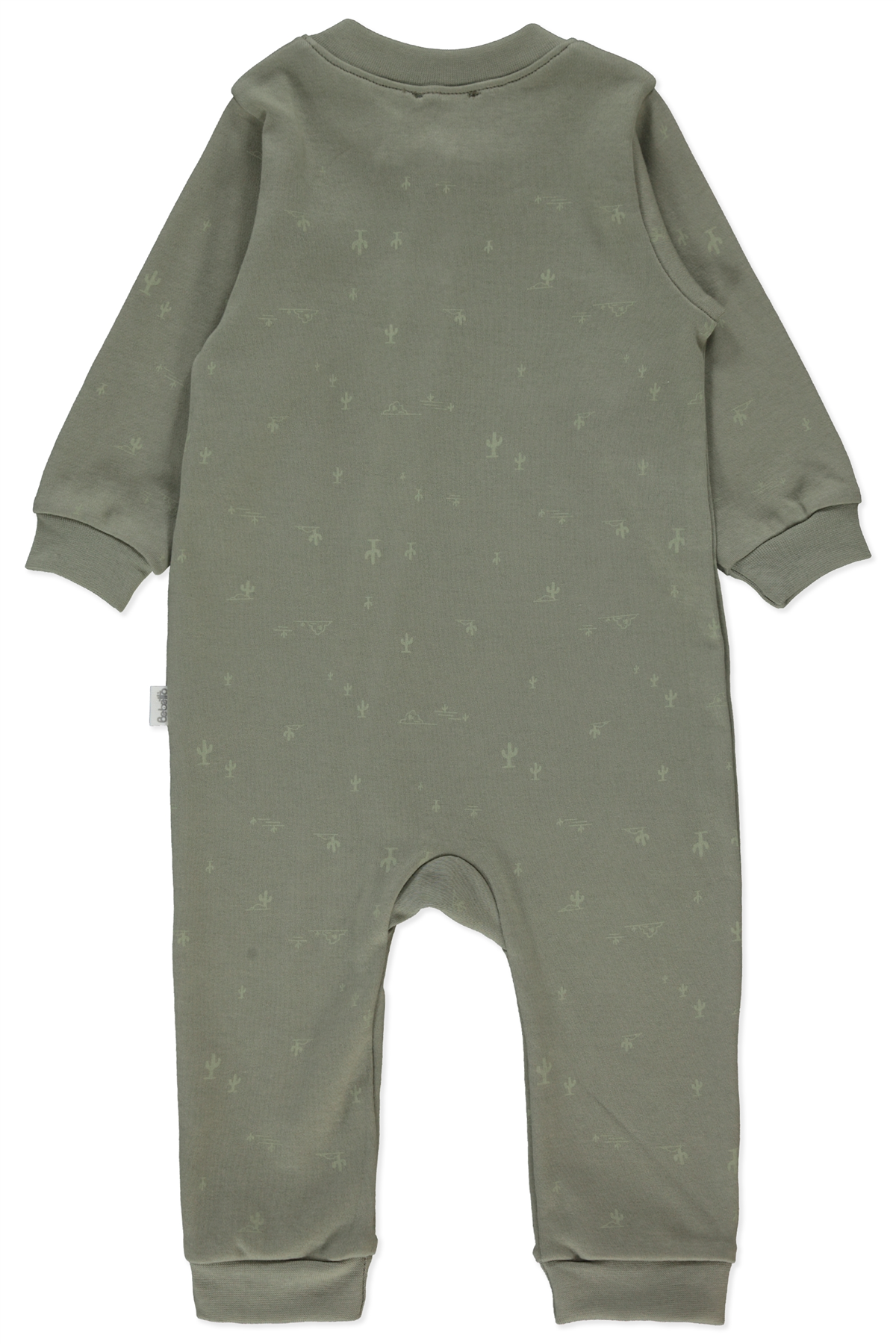 İNTERLOK FERMUARLI PATİKSİZ TULUM (SWEET JUMPSUIT/26) YEŞİL