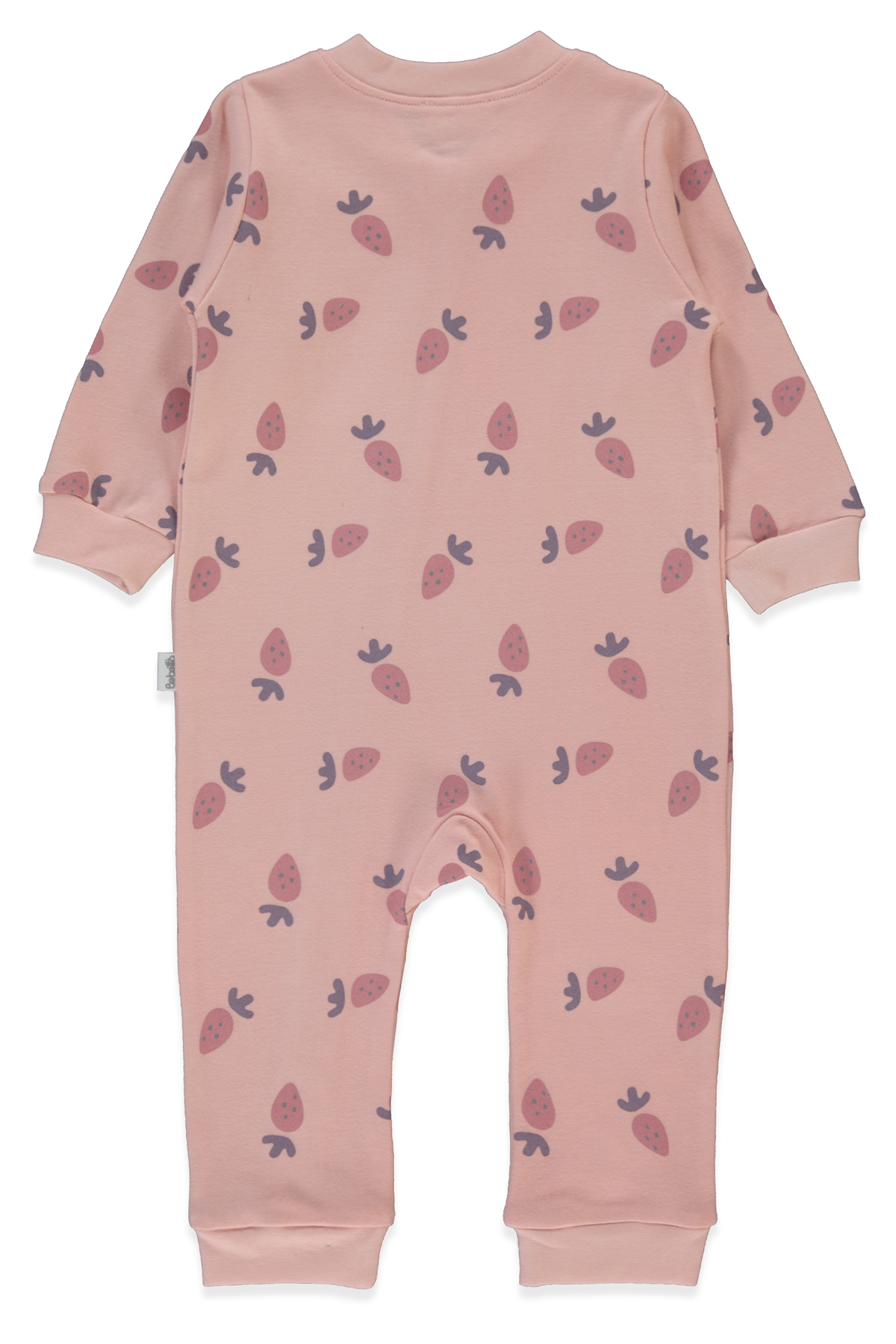 İNTERLOK FERMUARLI PATİKSİZ TULUM (SWEET JUMPSUIT/26) PEMBE