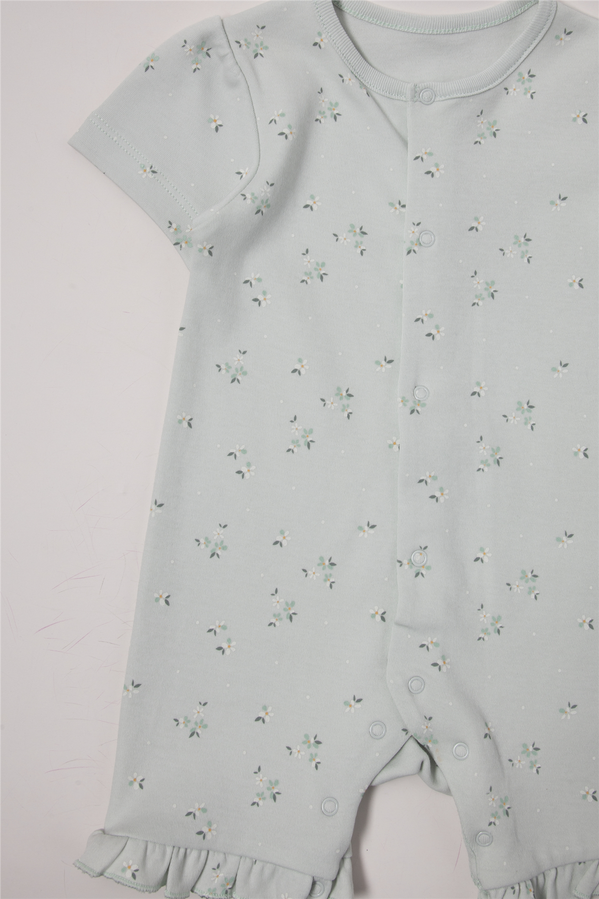 İNTERLOK GOLF TULUM BASKILI (FLOWER GARDEN) MİNT