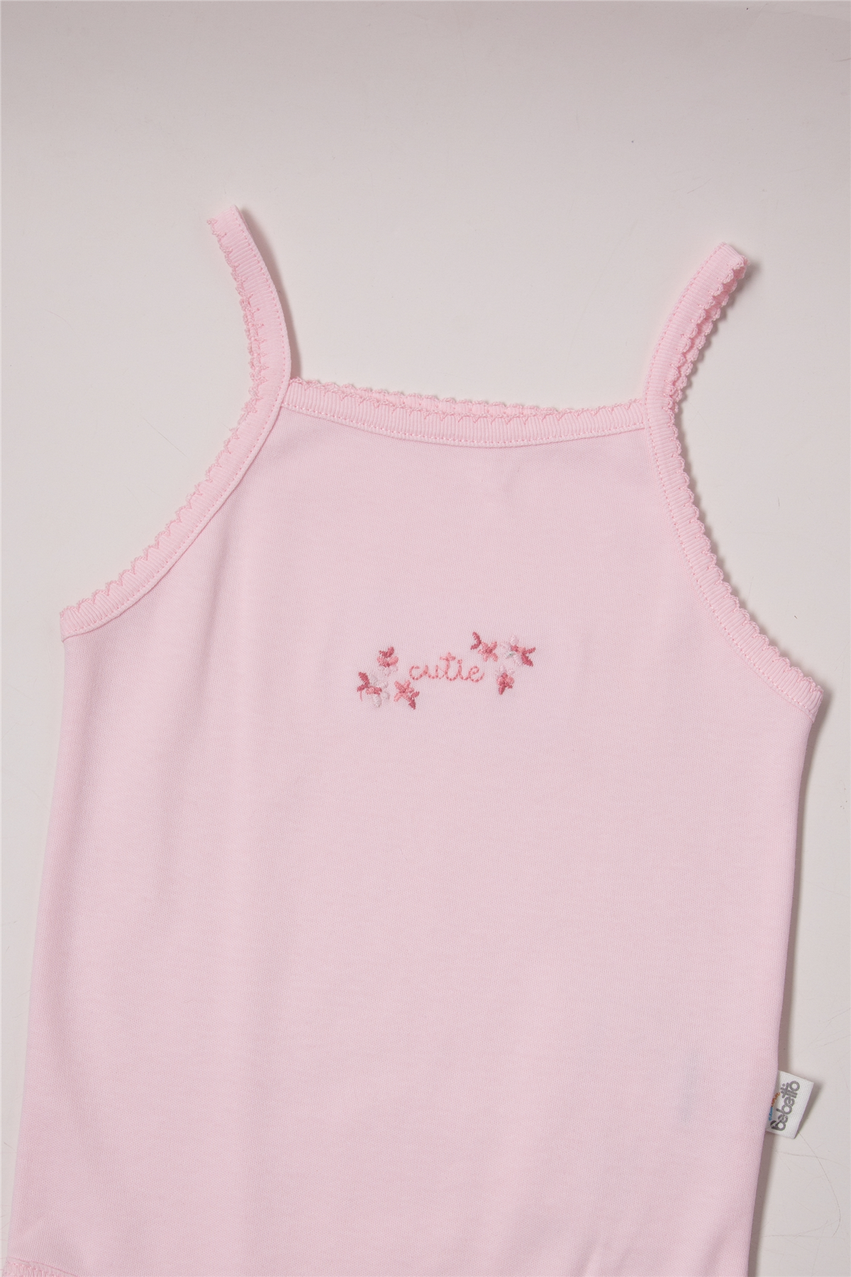 İNTERLOK İP ASKILI BODY YAŞ (FLOWER GARDEN) PEMBE