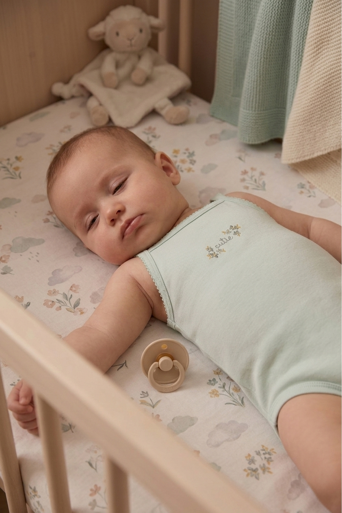 İNTERLOK İP ASKILI BODY YAŞ (FLOWER GARDEN) MİNT