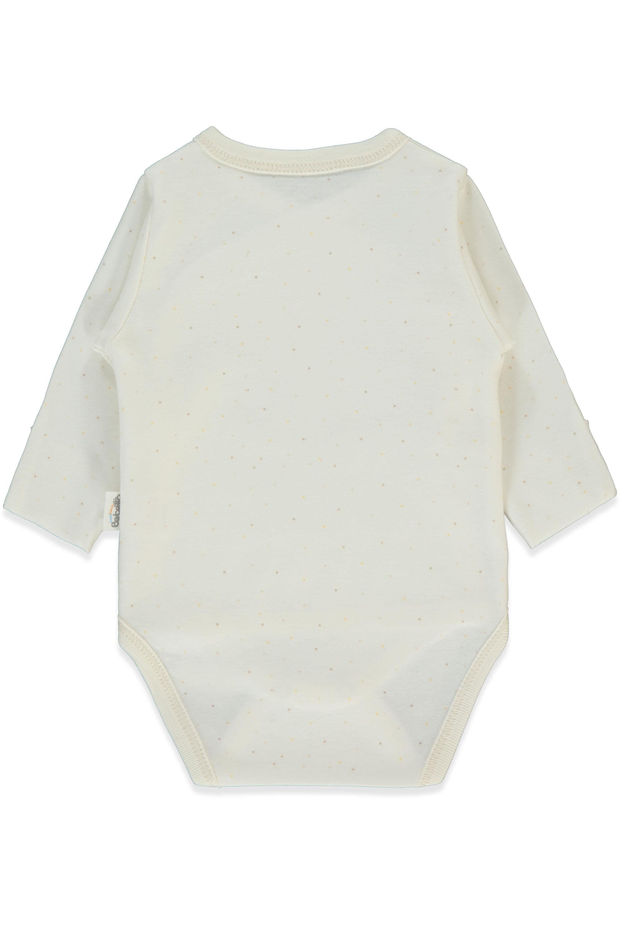 İNTERLOK KRUVAZE BODY (BE KIND) KOYU EKRU