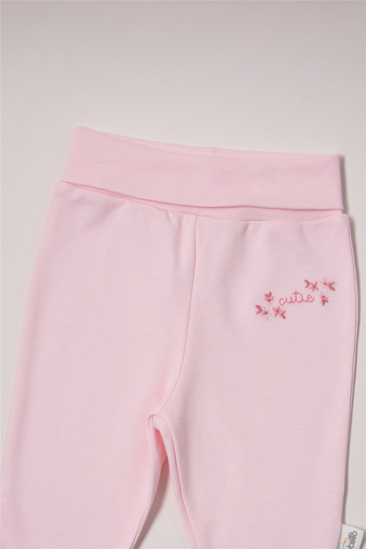 İNTERLOK PATİKLİ PANTOLON (FLOWER GARDEN) PEMBE