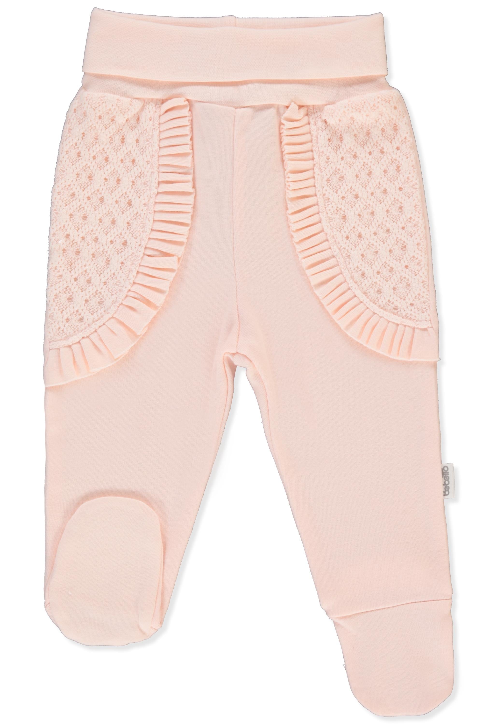 İNTERLOK PATİKLİ PANTOLON (LITTLE LADY/25) PEMBE