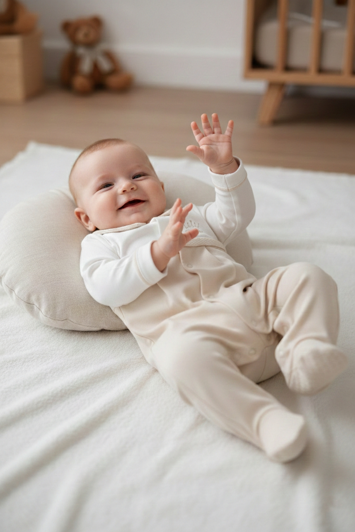 İNTERLOK PATİKLİ TULUM (LITTLE BOSS) BEJ