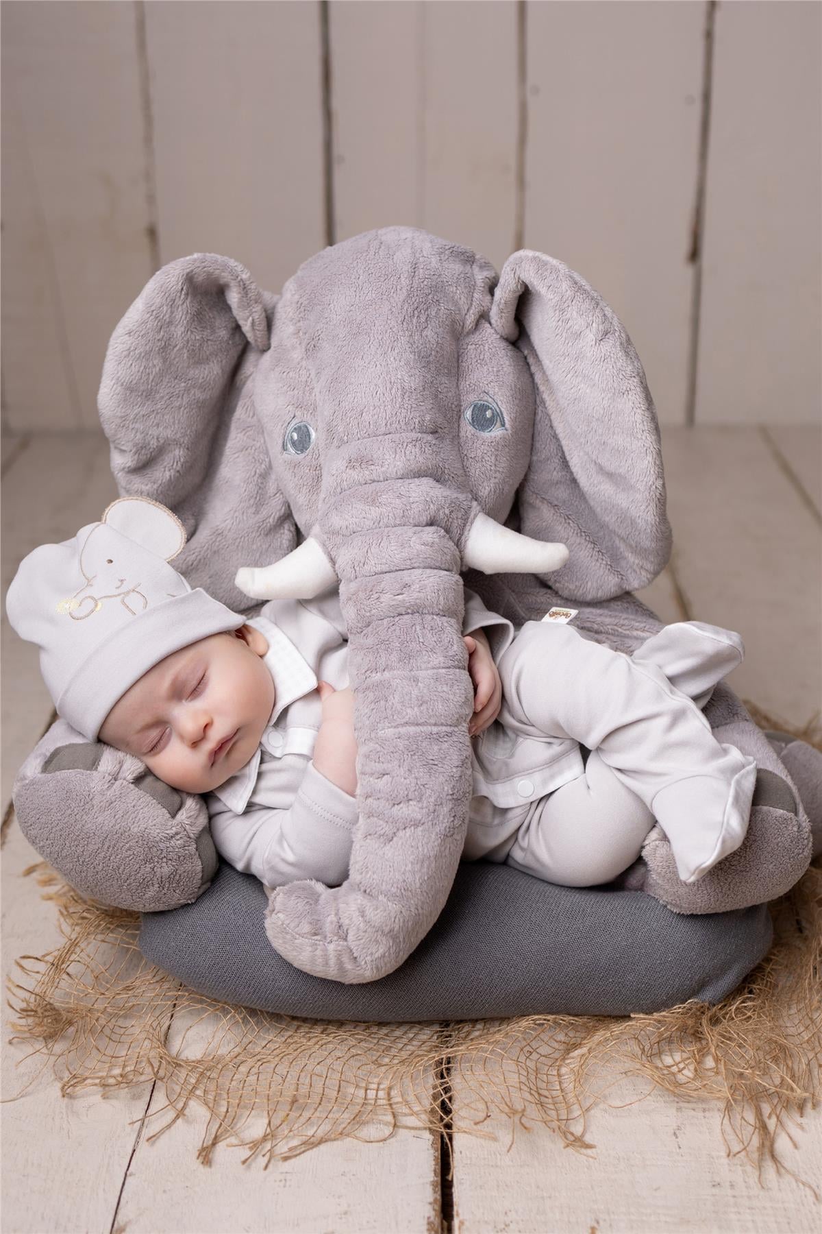 İNTERLOK PATİKLİ TULUM (LITTLE ELEPHANT) GRİ