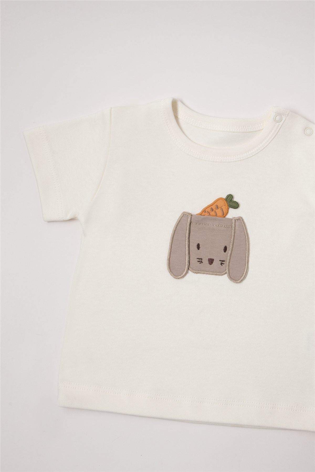 İNTERLOK PATİKSİZ PİJAMA TAKIMI 3LÜ (BABY CARROT) KAHVERENGİ