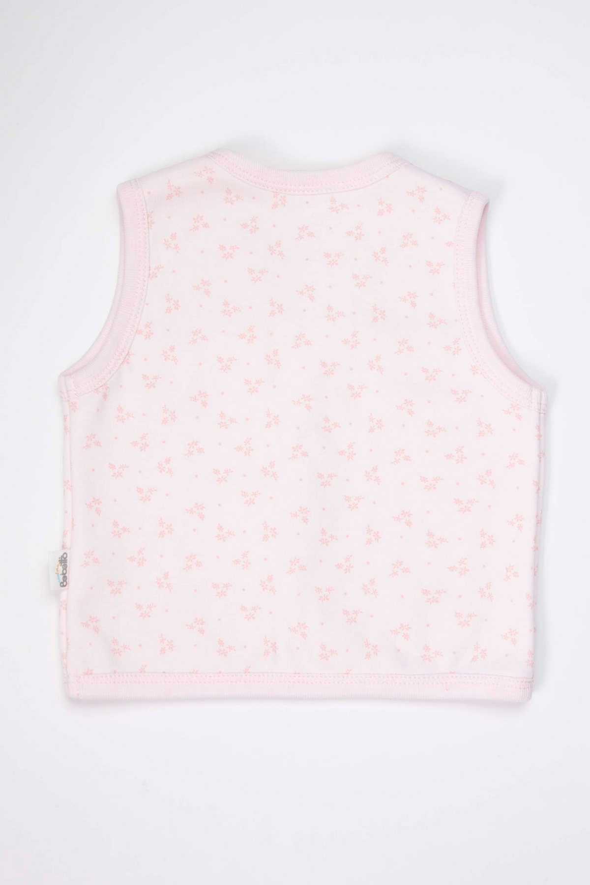 İNTERLOK YELEK (CUTE GIRL) PEMBE