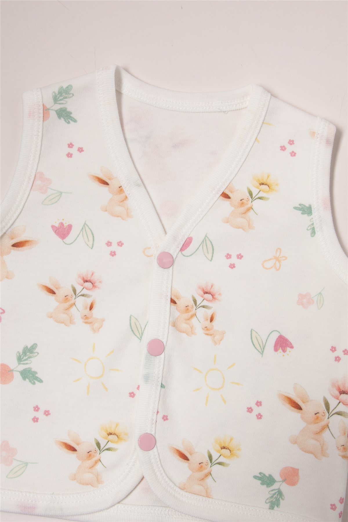 İNTERLOK YELEK (MY SUN) EKRU