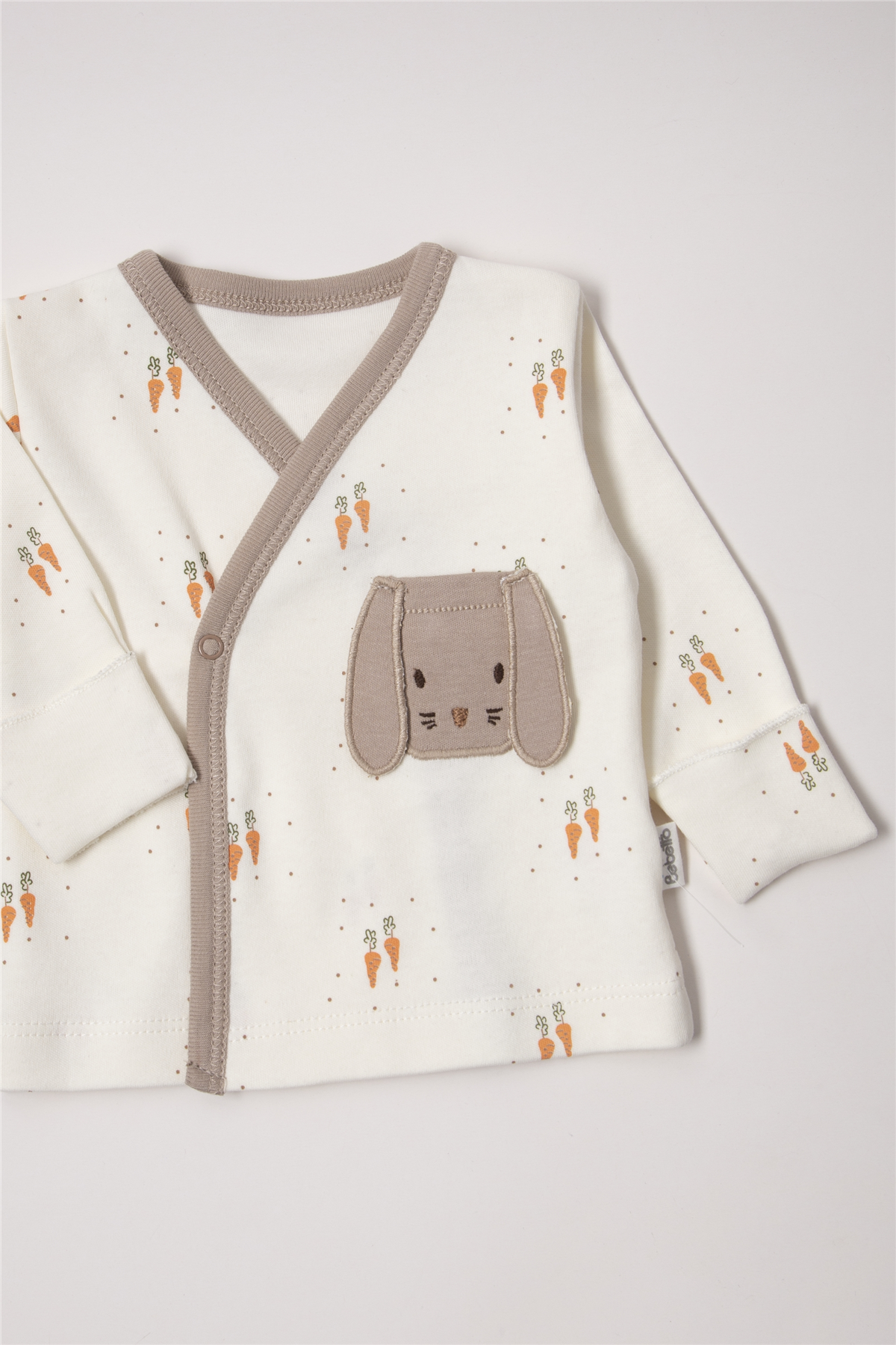 İNTERLOK ZIBIN SET 5Lİ (BABY CARROT) KAHVERENGİ