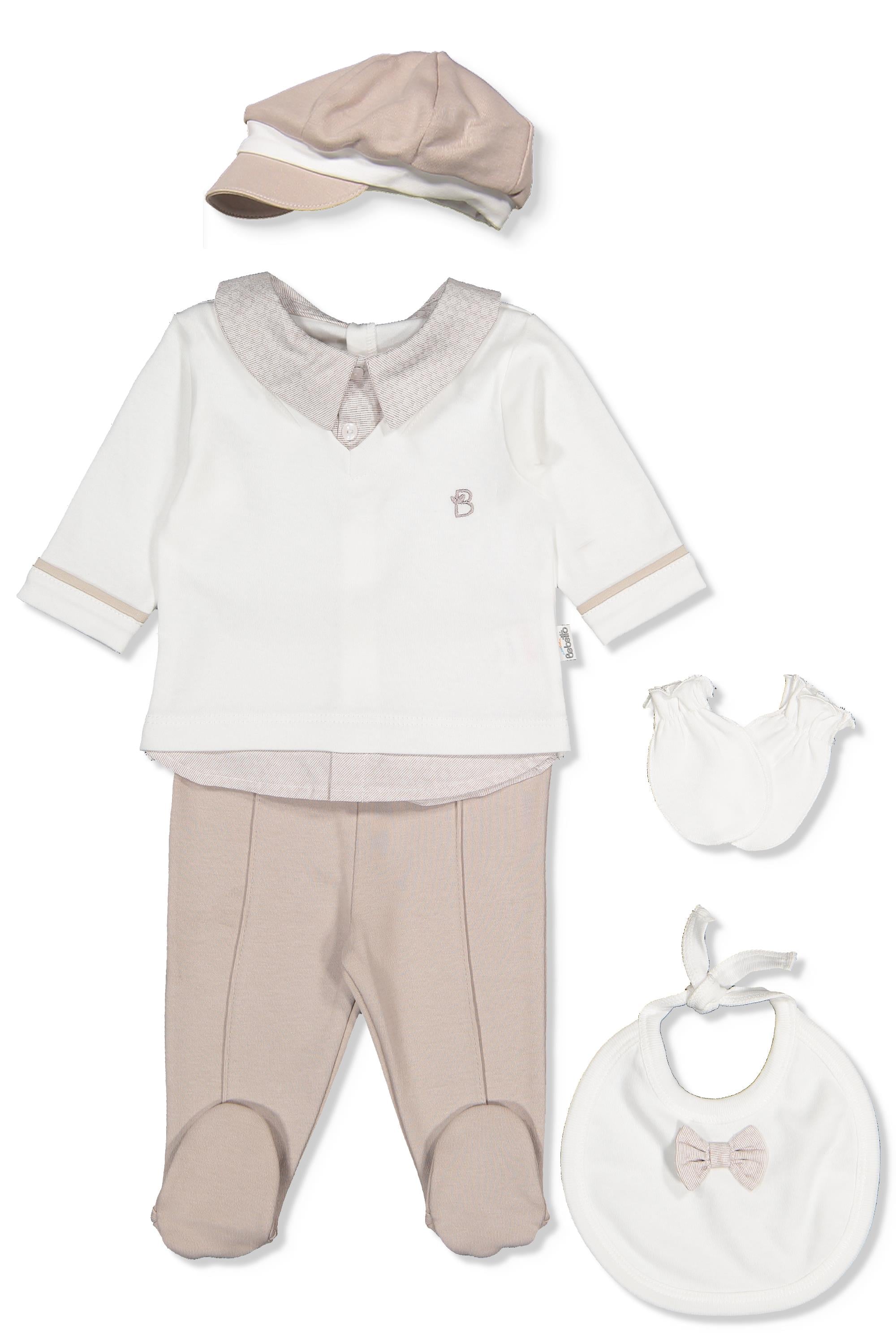 İNTERLOK ZIBIN SET 5Lİ (ROYAL MAN) BEJ