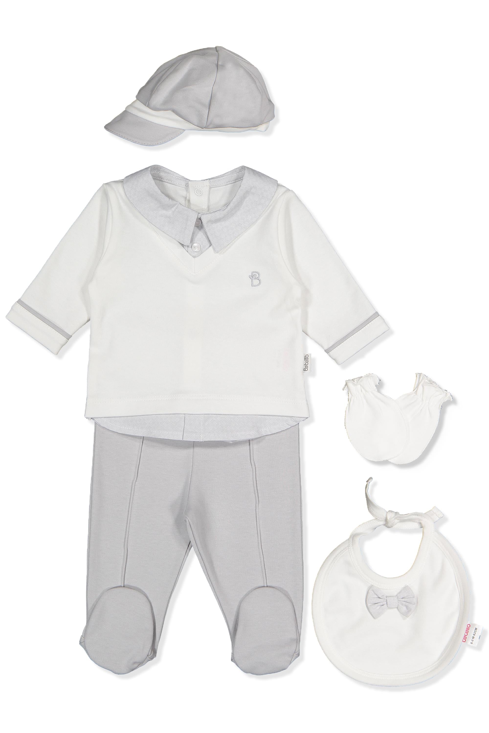 İNTERLOK ZIBIN SET 5Lİ (ROYAL MAN) GRİ