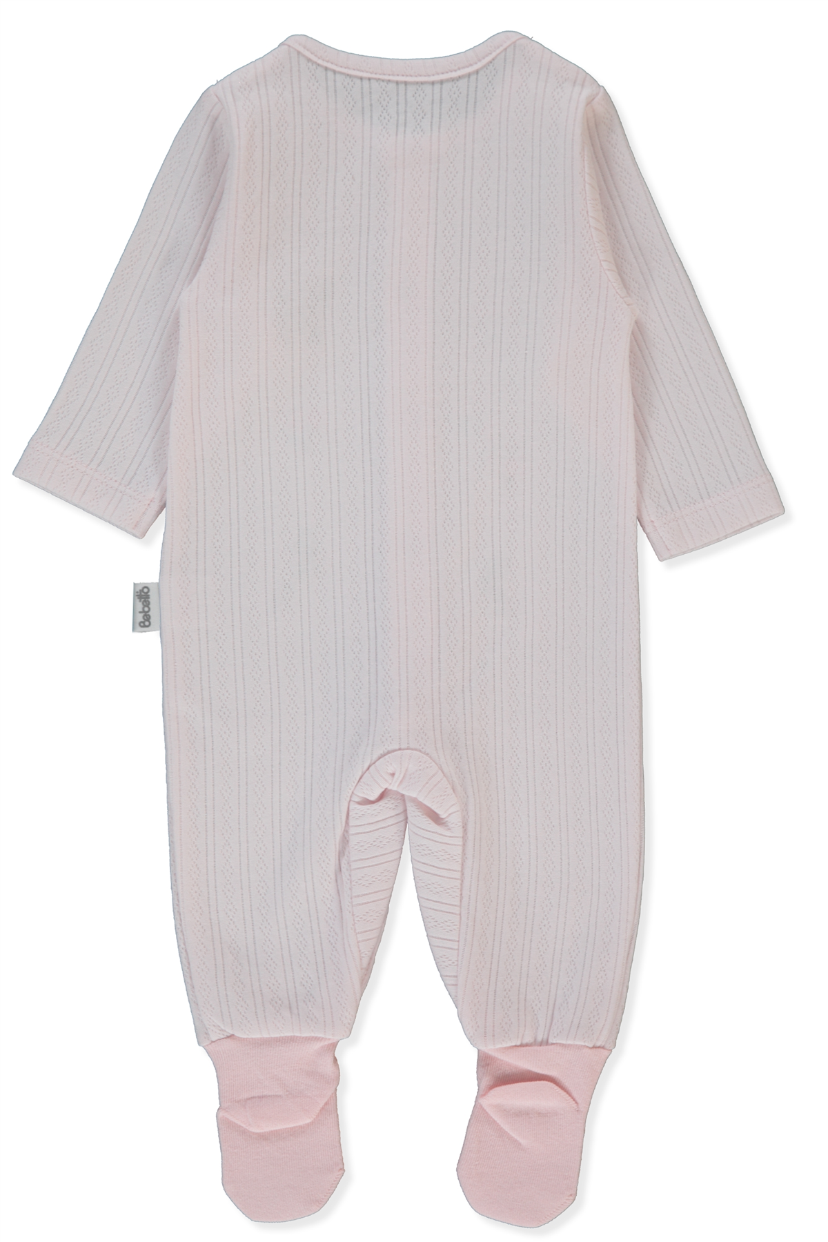 JAKARLI İNTERLOK ÇORAPLI TULUM (LOVES YOU) PEMBE