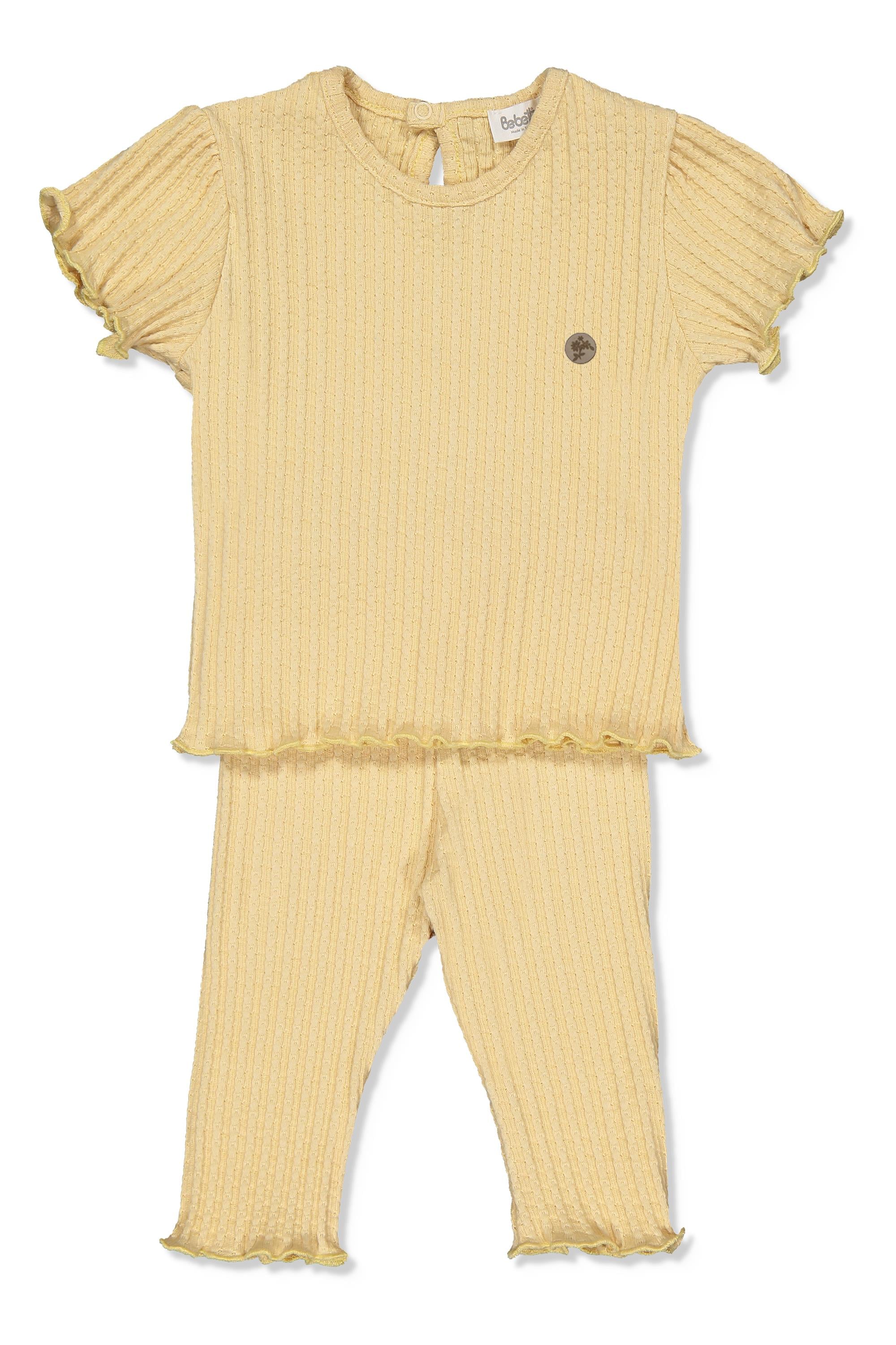JAKARLI KAŞKORSE PANTOLON 2Lİ TAKIM (FUN GARDEN) BEJ
