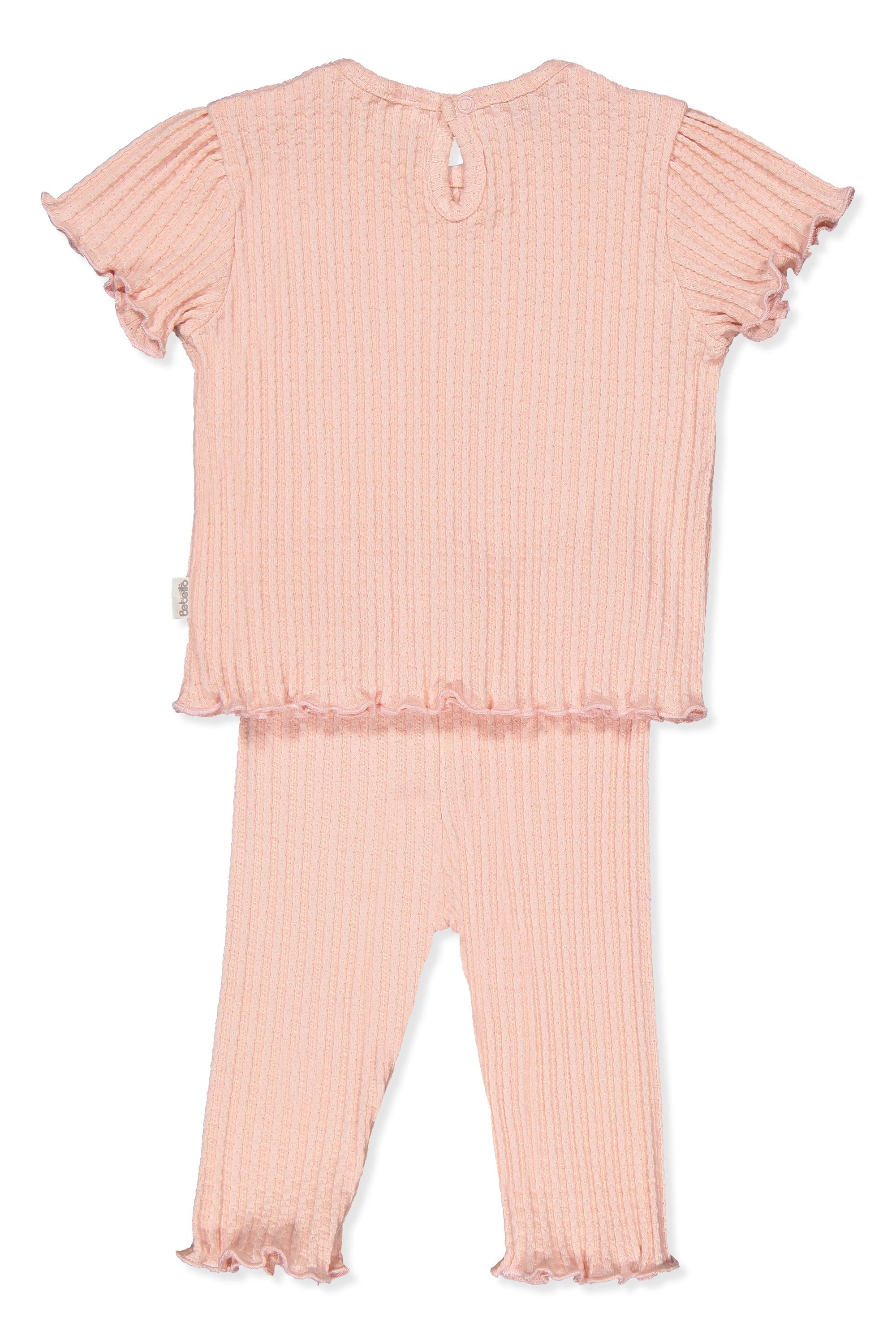 JAKARLI KAŞKORSE PANTOLON 2Lİ TAKIM (FUN GARDEN) PEMBE