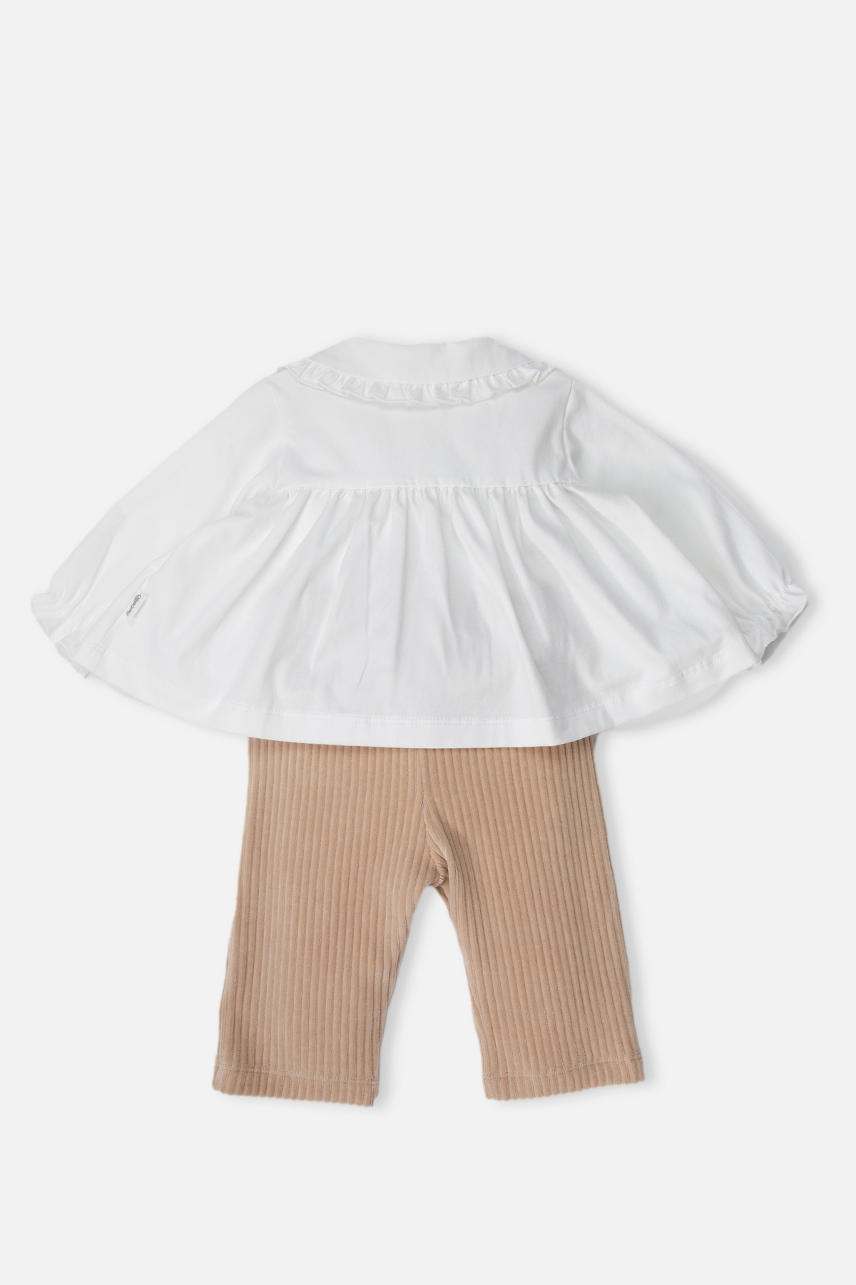 KADİFE PANTOLON 2Lİ TAKIM (SHINING GIRL) BEJ