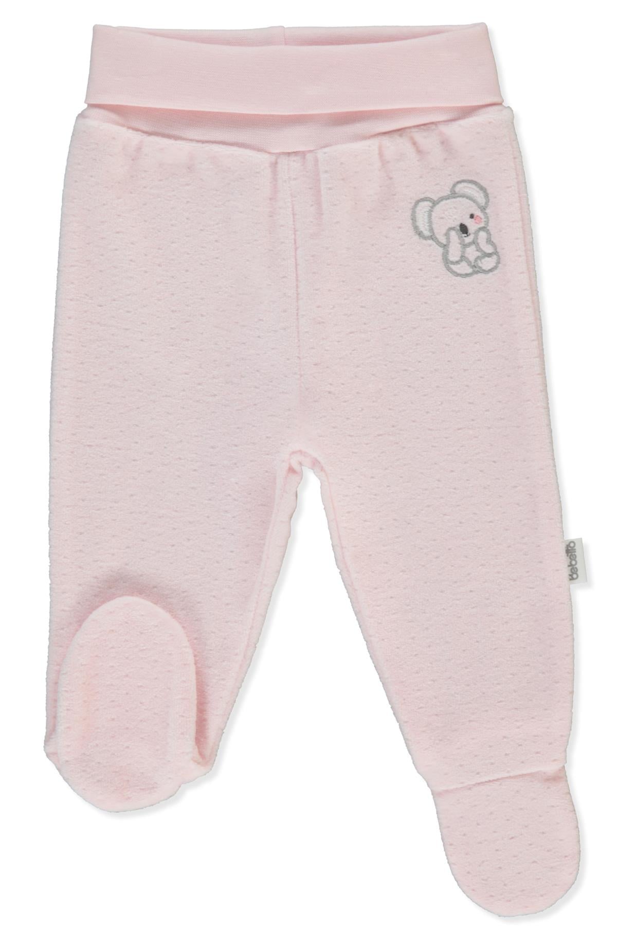 KADİFE PATİKLİ PANTOLON (MY LITTLE ONE) PEMBE