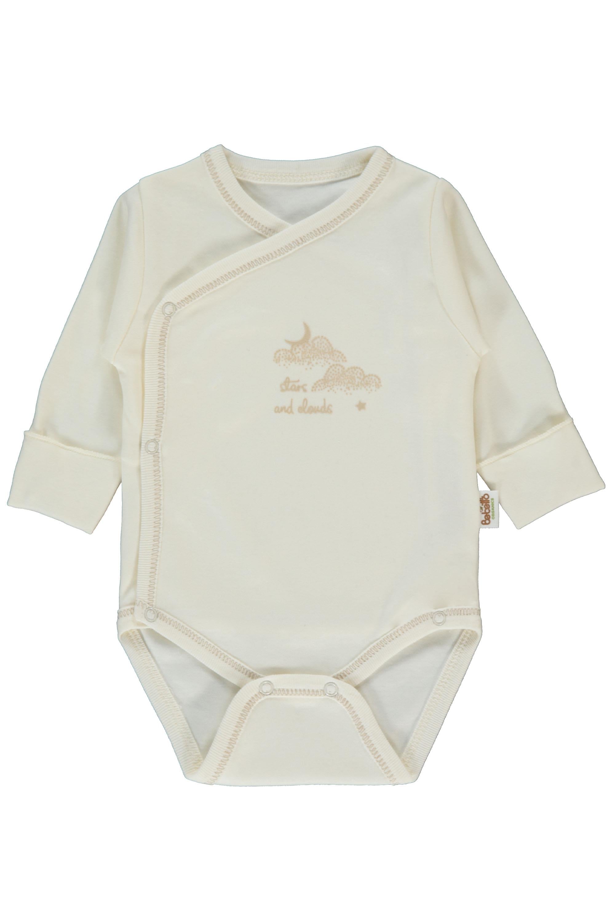 ORGANİK İNTERLOK KRUVAZE BODY (ORGANIC BORN WITH LOVE) KOYU EKRU
