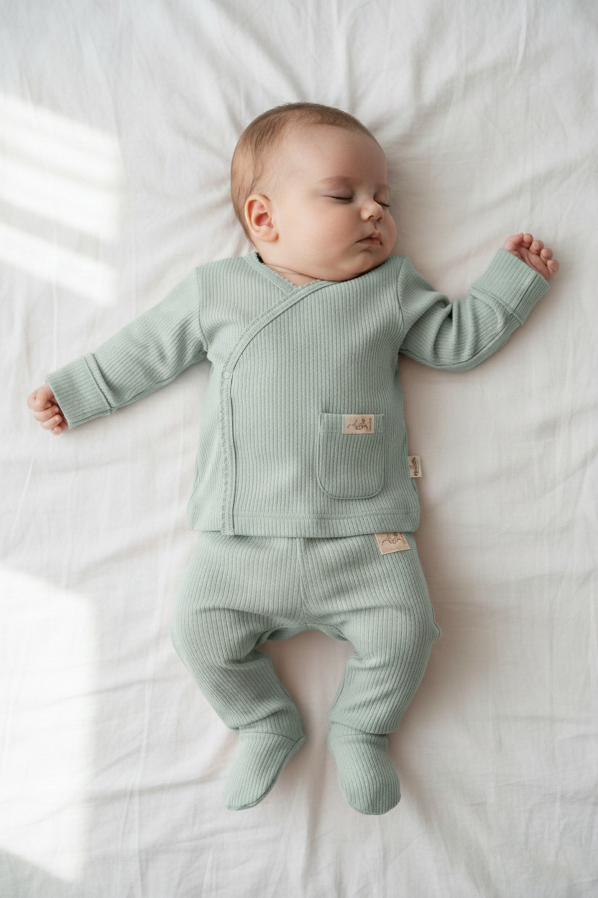 ORGANİK RAPORLU İNTERLOK PANTOLON (ORGANIC BE NATURE) MİNT