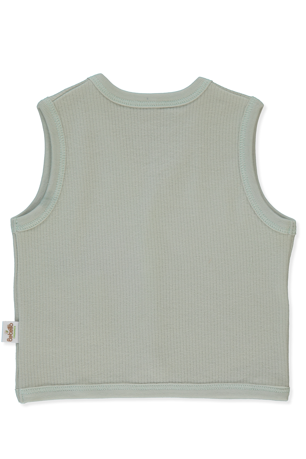 ORGANİK RAPORLU İNTERLOK YELEK (ORGANIC BE NATURE) MİNT